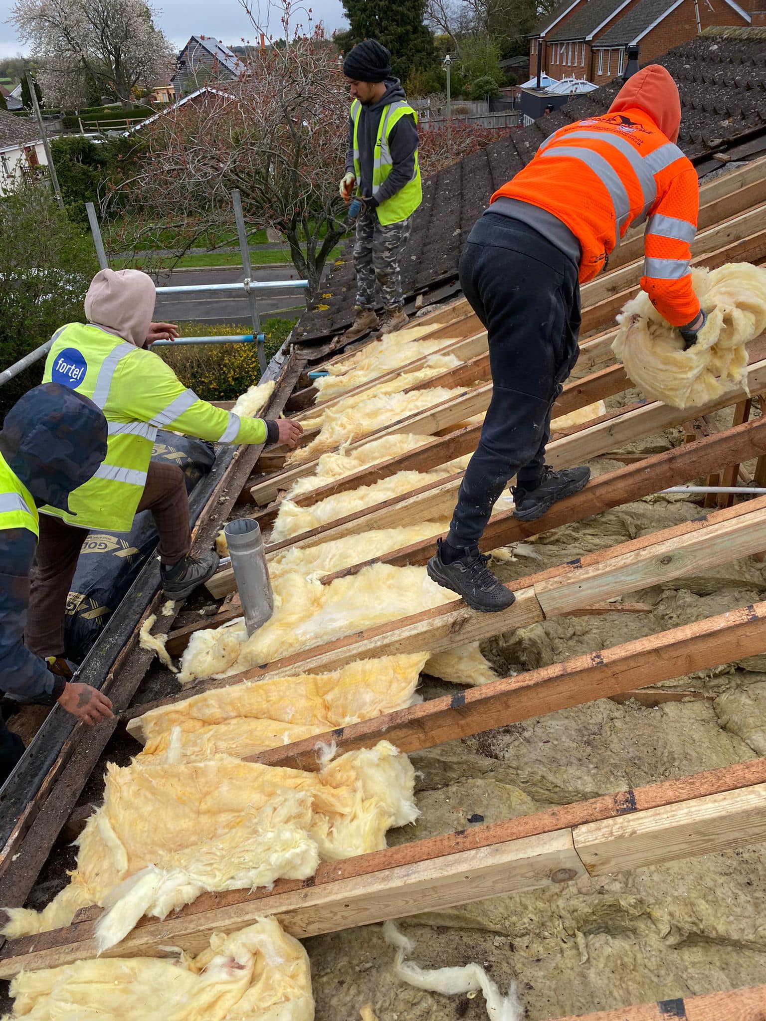 GRP fibreglass roof in Peckham