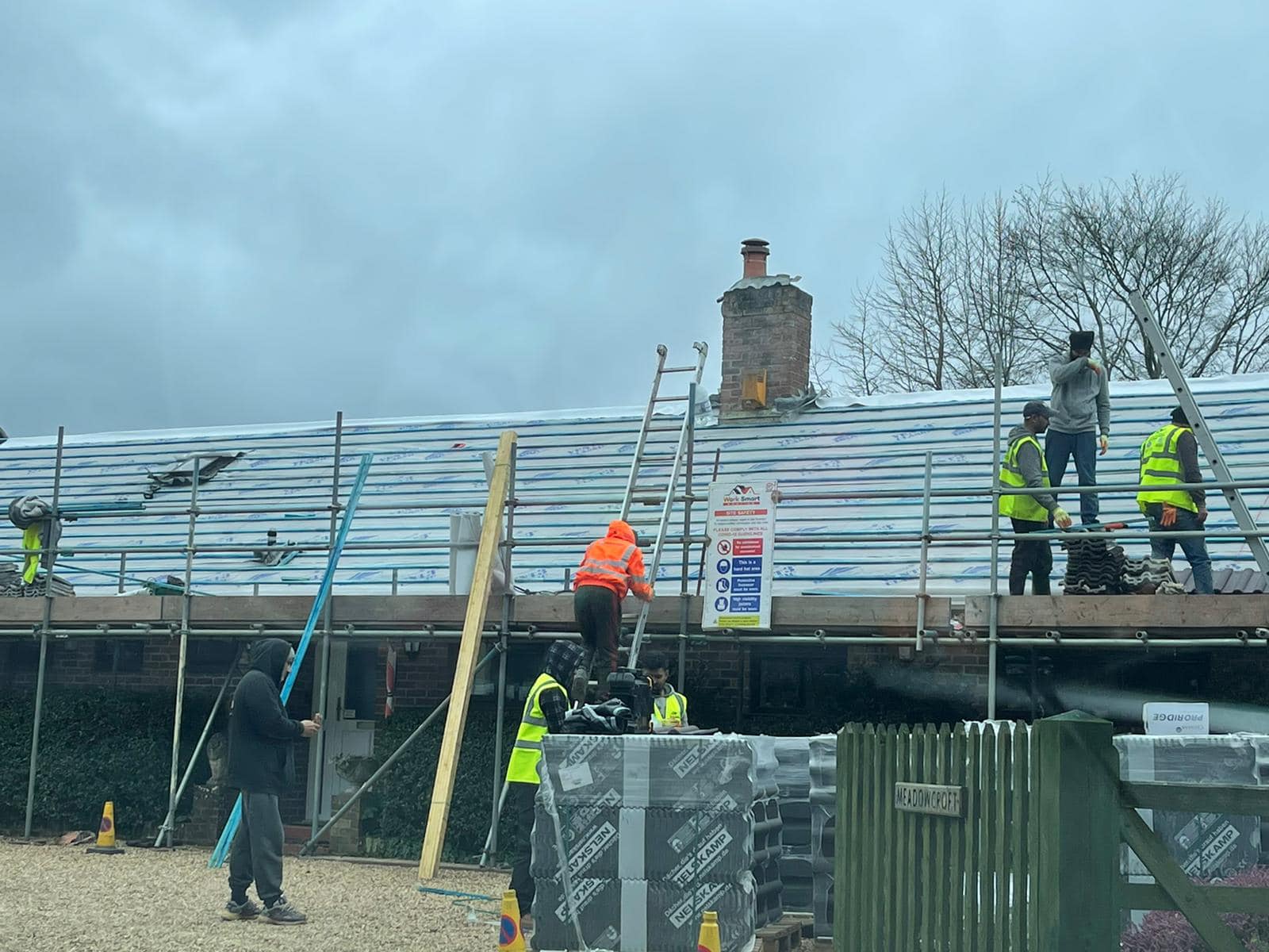 GRP fibreglass roof in Peckham
