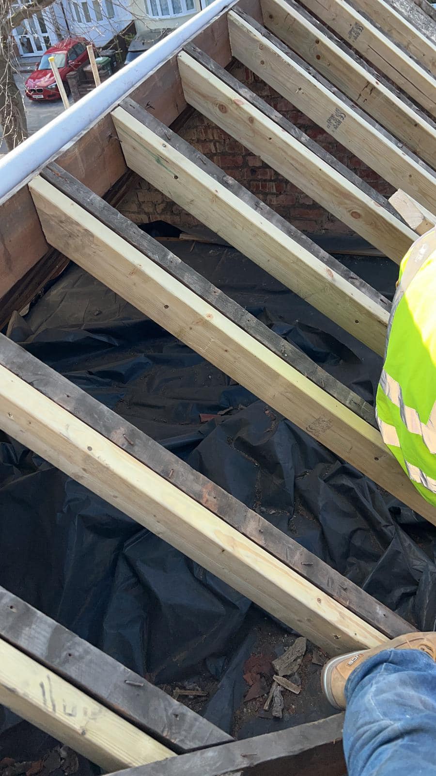 Slate roof restoration in Greenwich