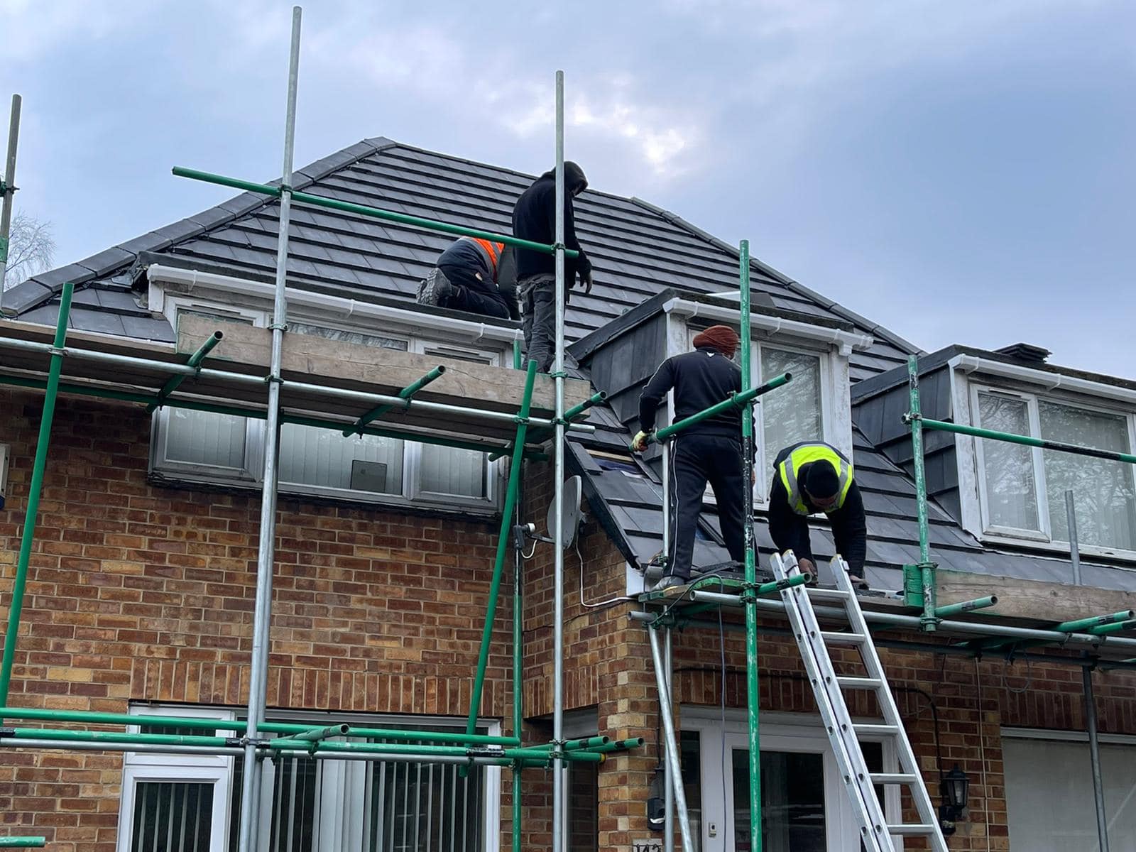 Flat roof replacement in Croydon