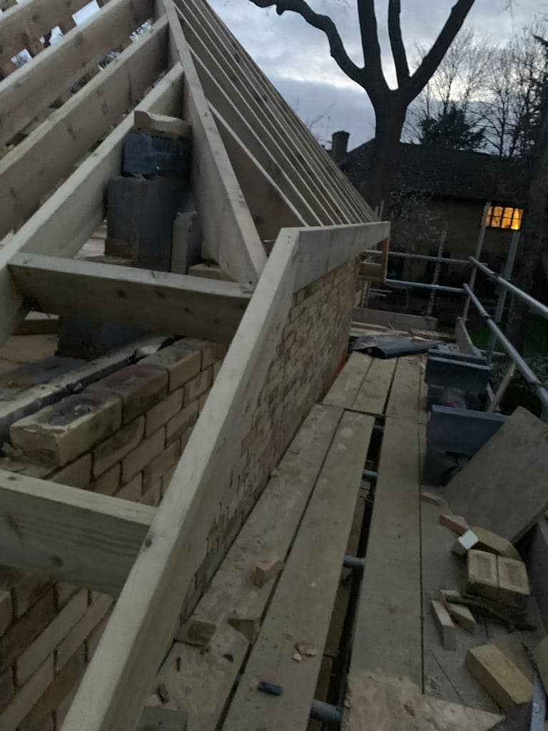 GRP fibreglass roof in Peckham