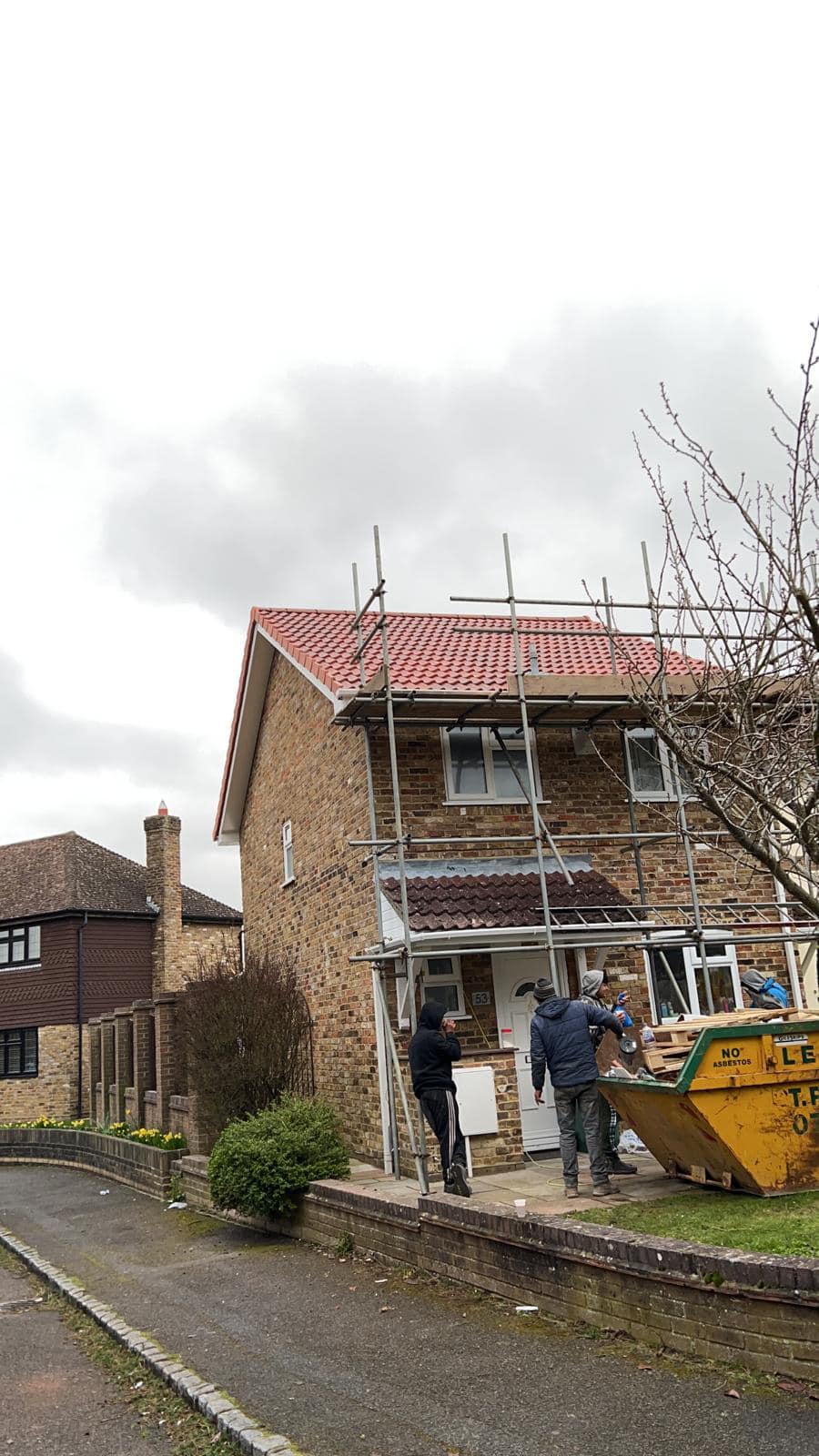 EPDM rubber roof in Stratford