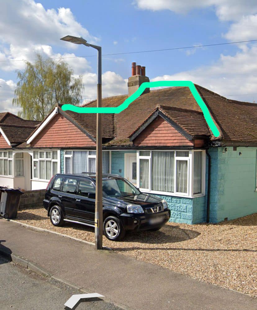 Professional roofers working on a property in London - KS Roof Master