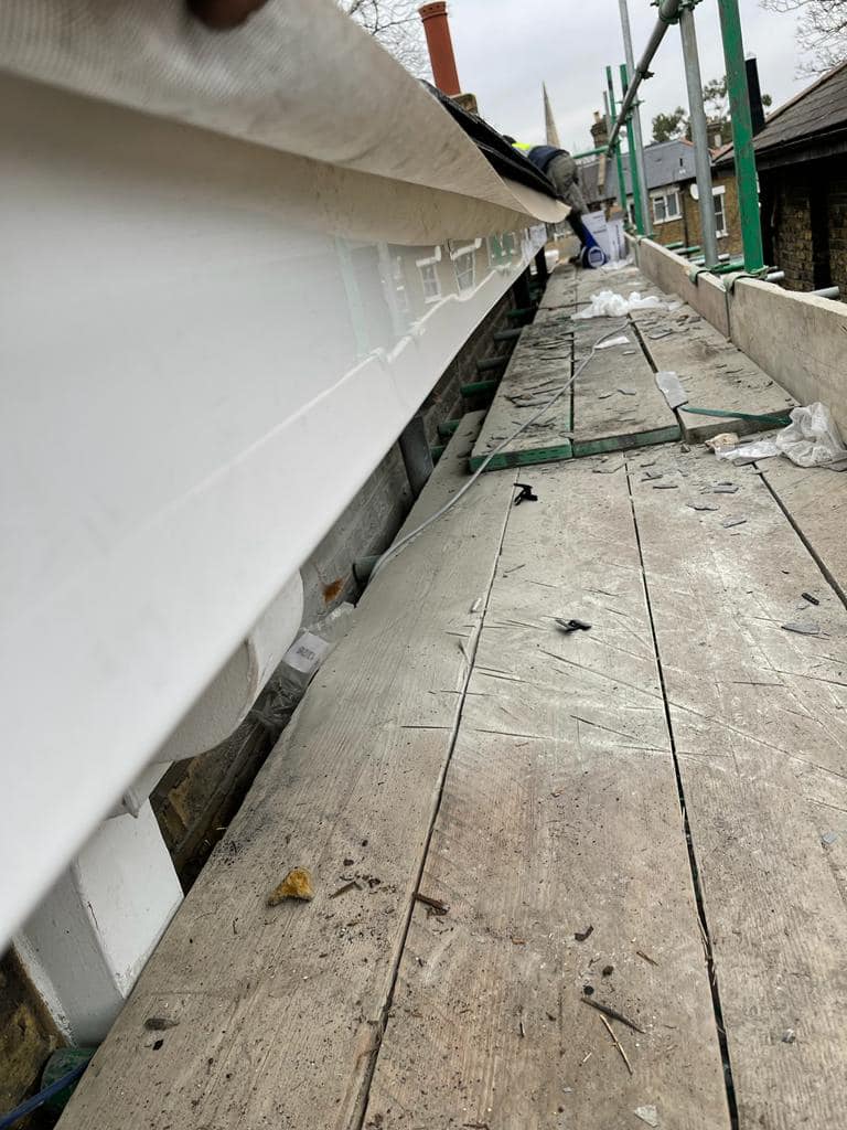 Roof repair completed in Bermondsey, South London