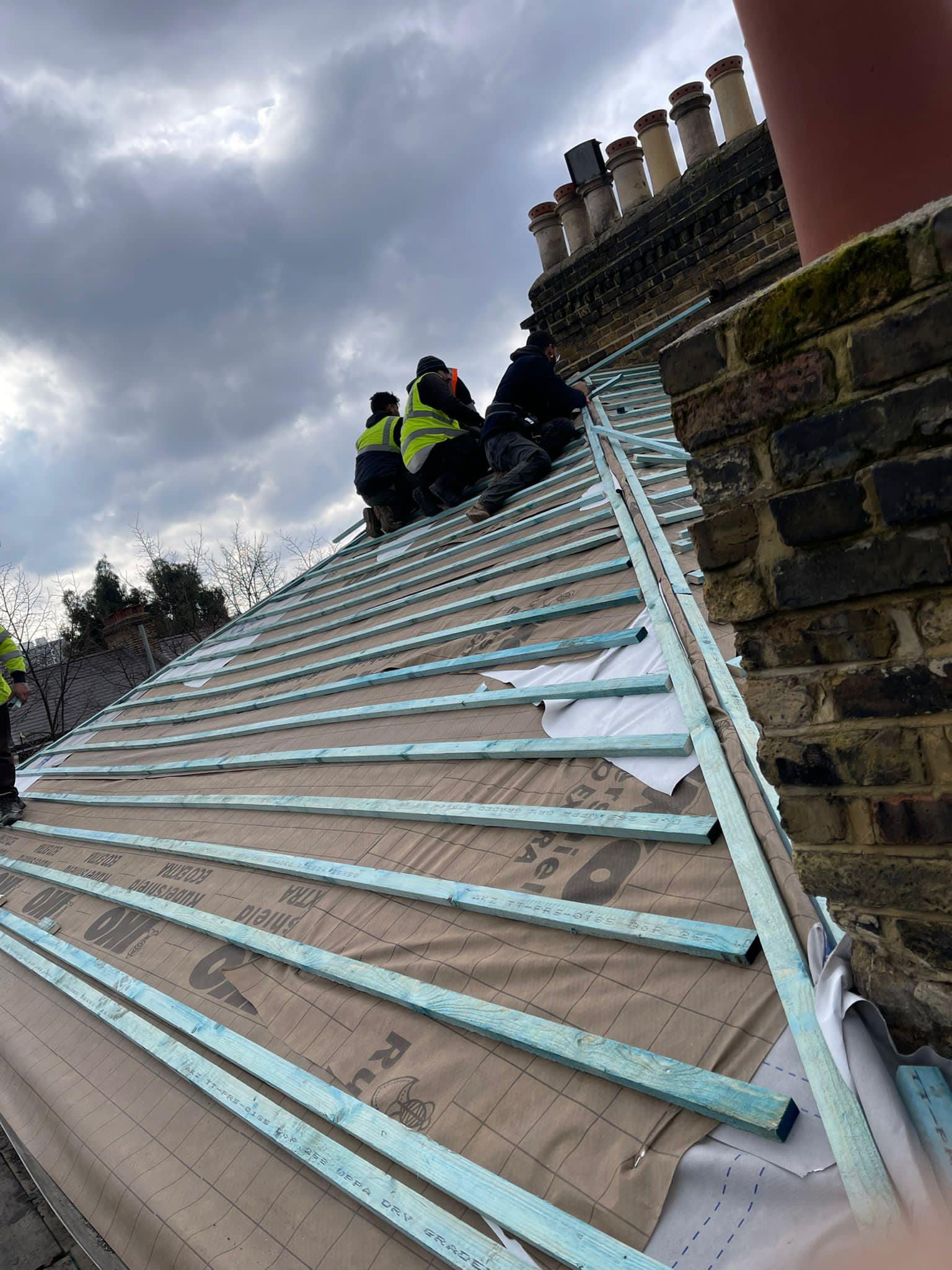 Zinc roofing in Shoreditch