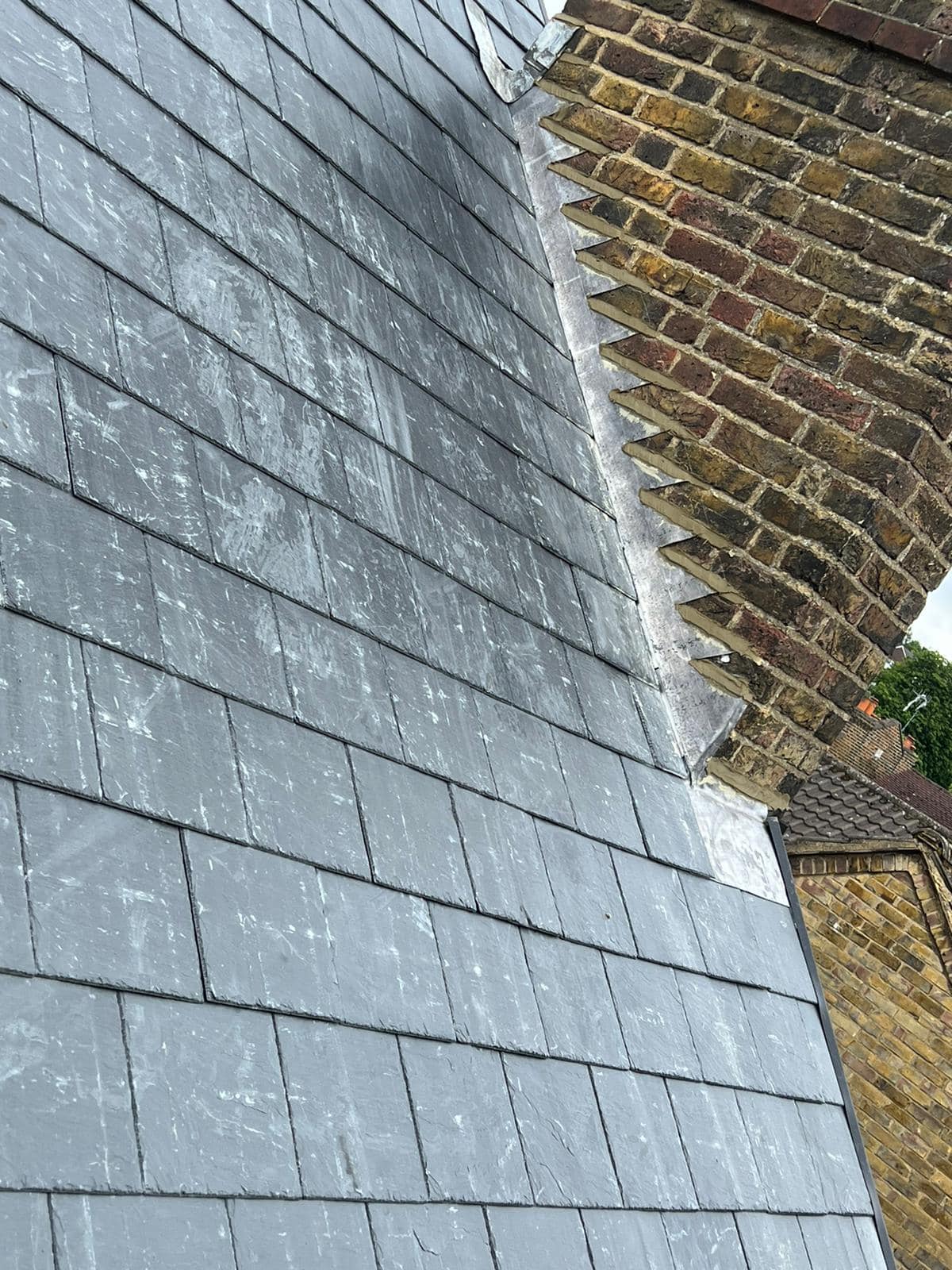 Lead flashing in Westminster