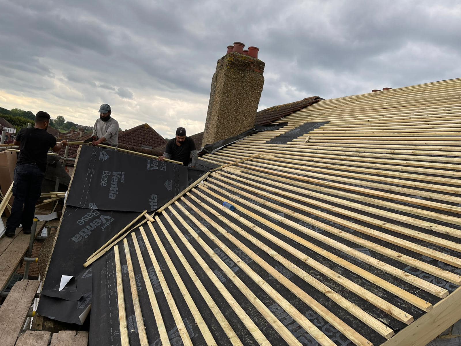 Flat roof coating in Brixton