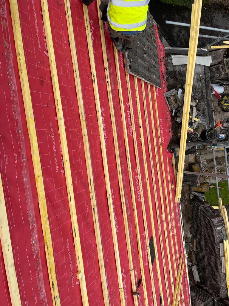 GRP fibreglass roof in Peckham
