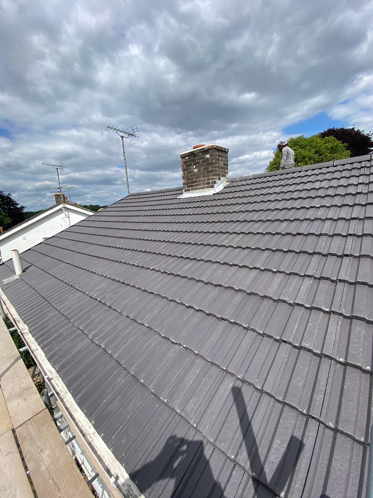 Roof repair completed in Bermondsey, South London