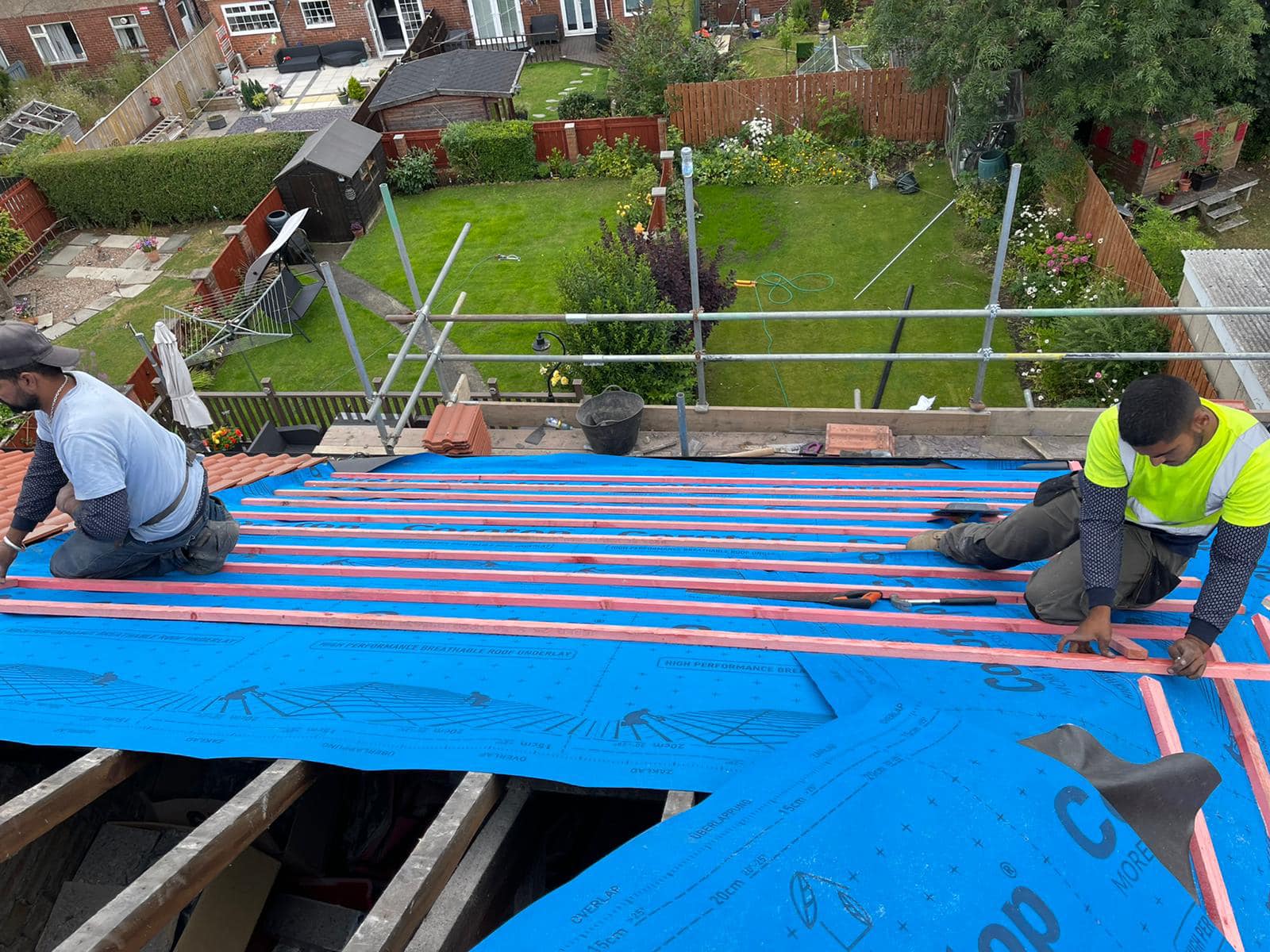 Roof survey in Kensington