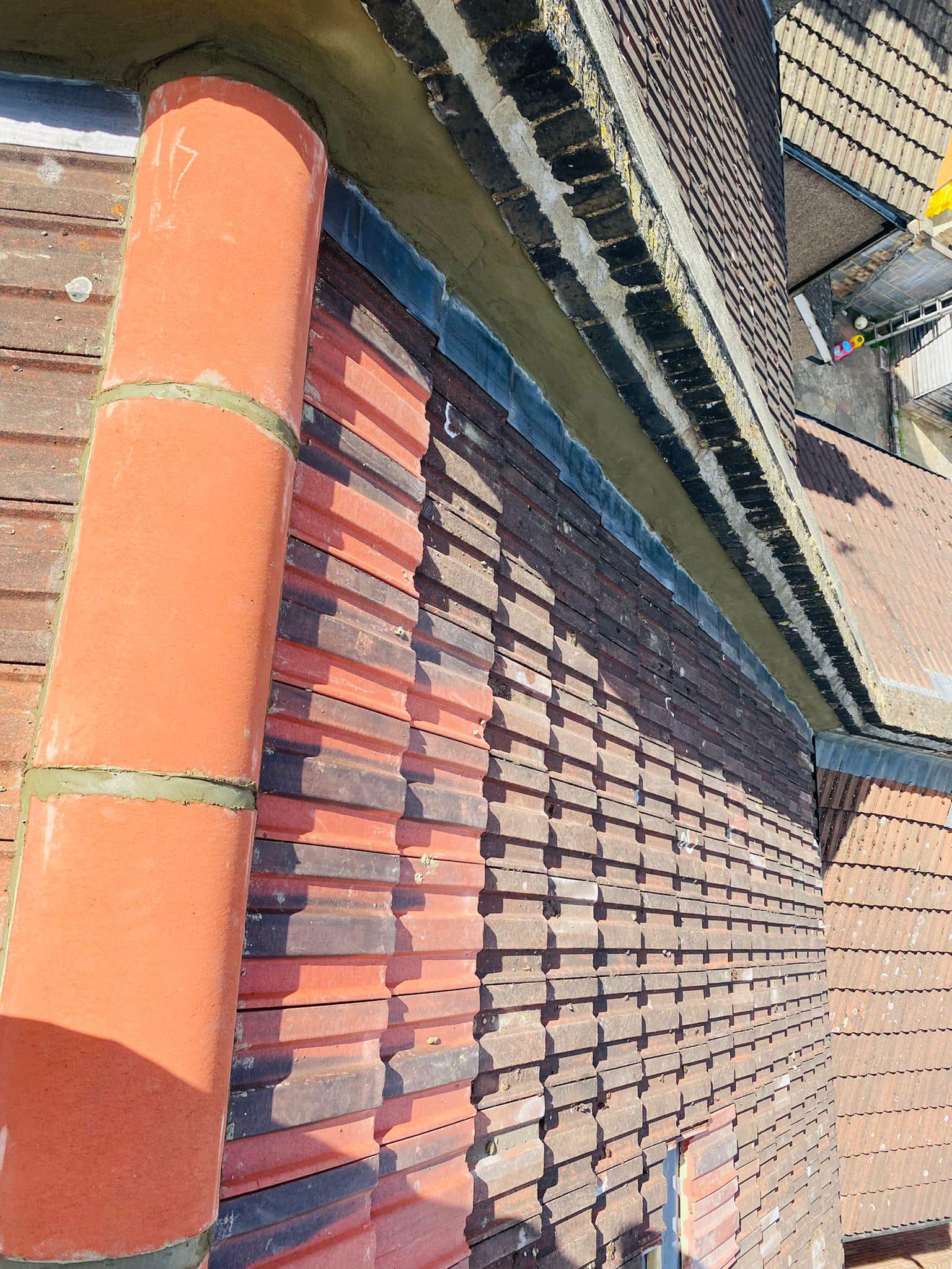 Storm damage repair in Battersea
