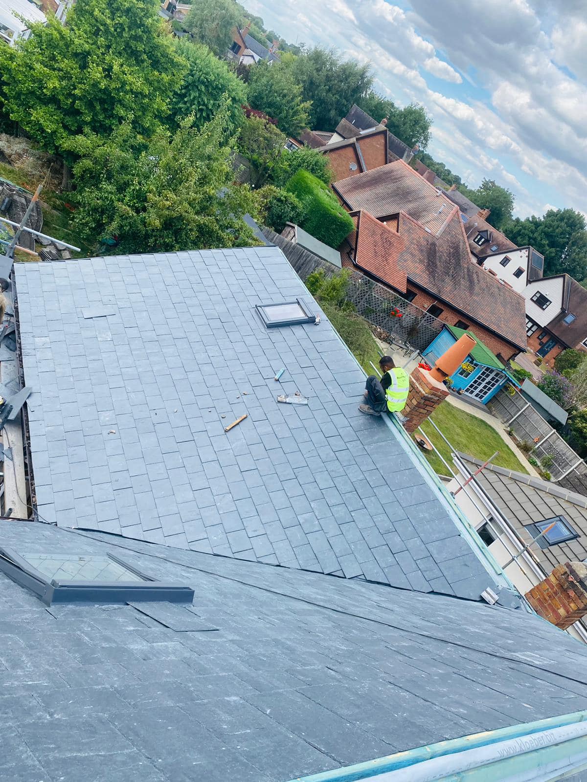 Flat roof replacement in Croydon