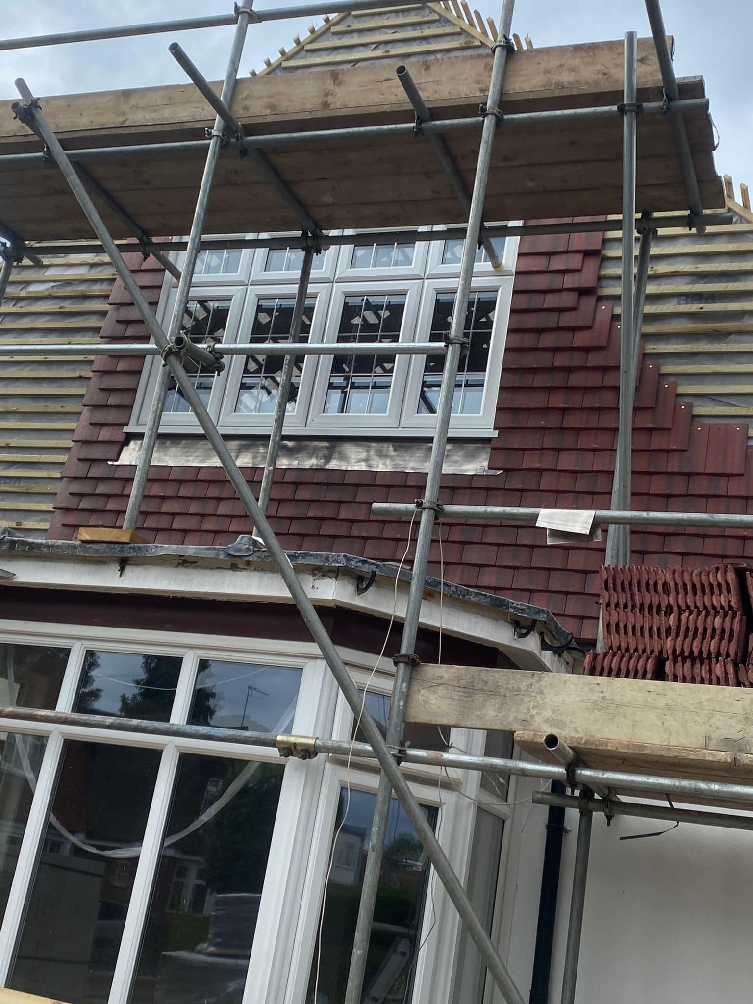 Commercial roof restoration in Canary Wharf