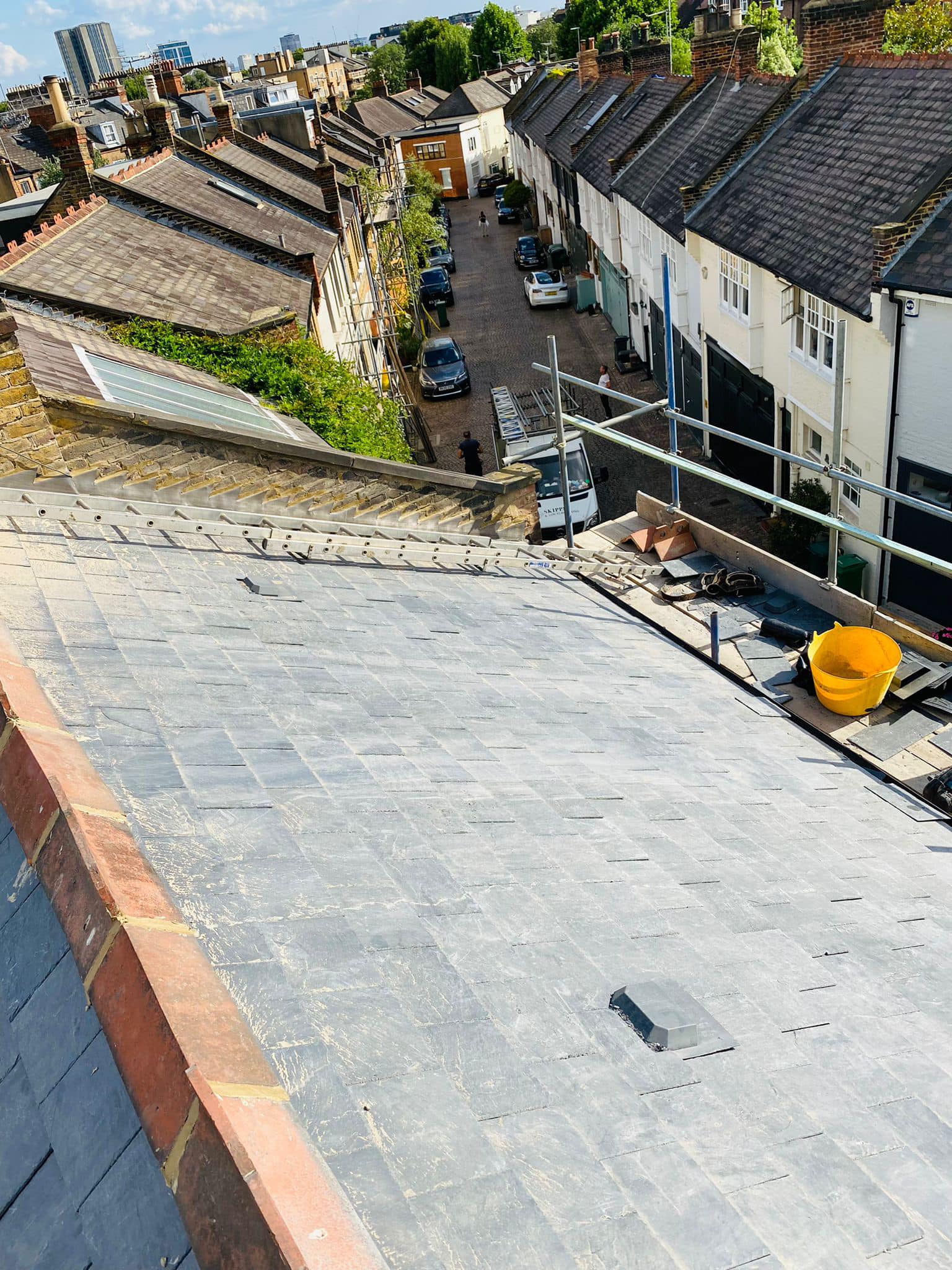 Roof repair completed in Bermondsey, South London