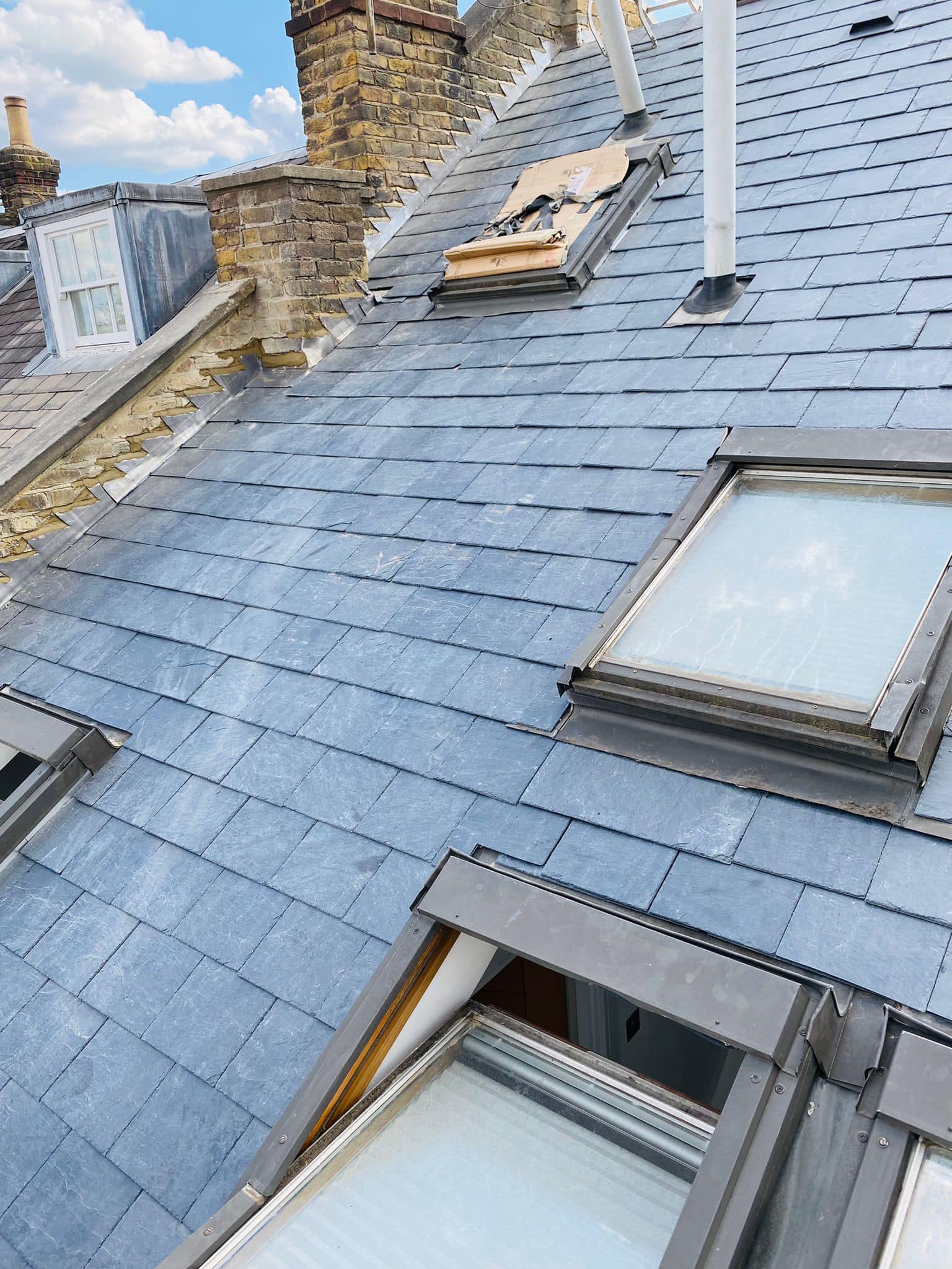 Storm damage repair in Battersea