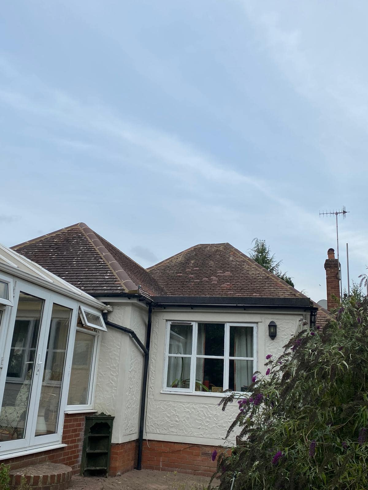 Professional roofers working on a property in London - KS Roof Master