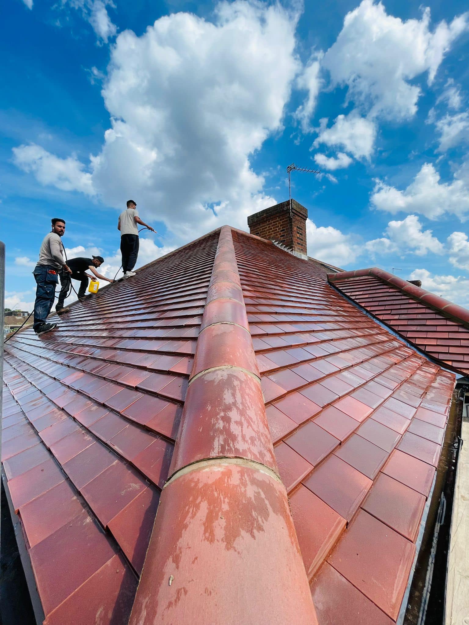GRP fibreglass roof in Peckham