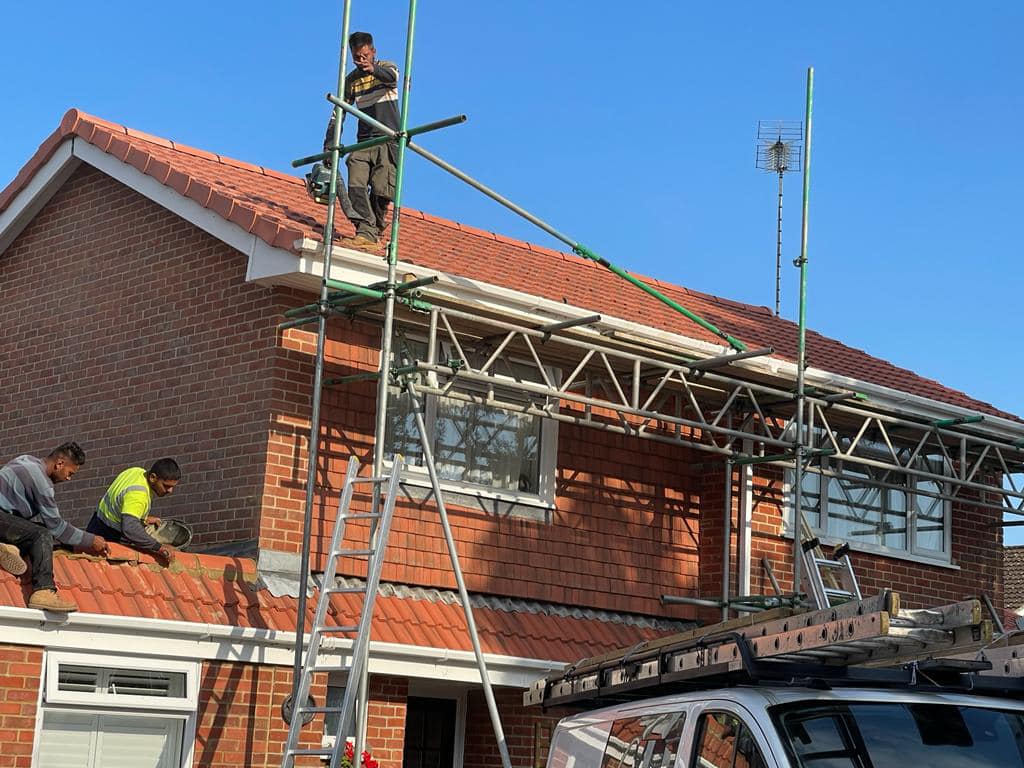 Slate roof restoration in Greenwich