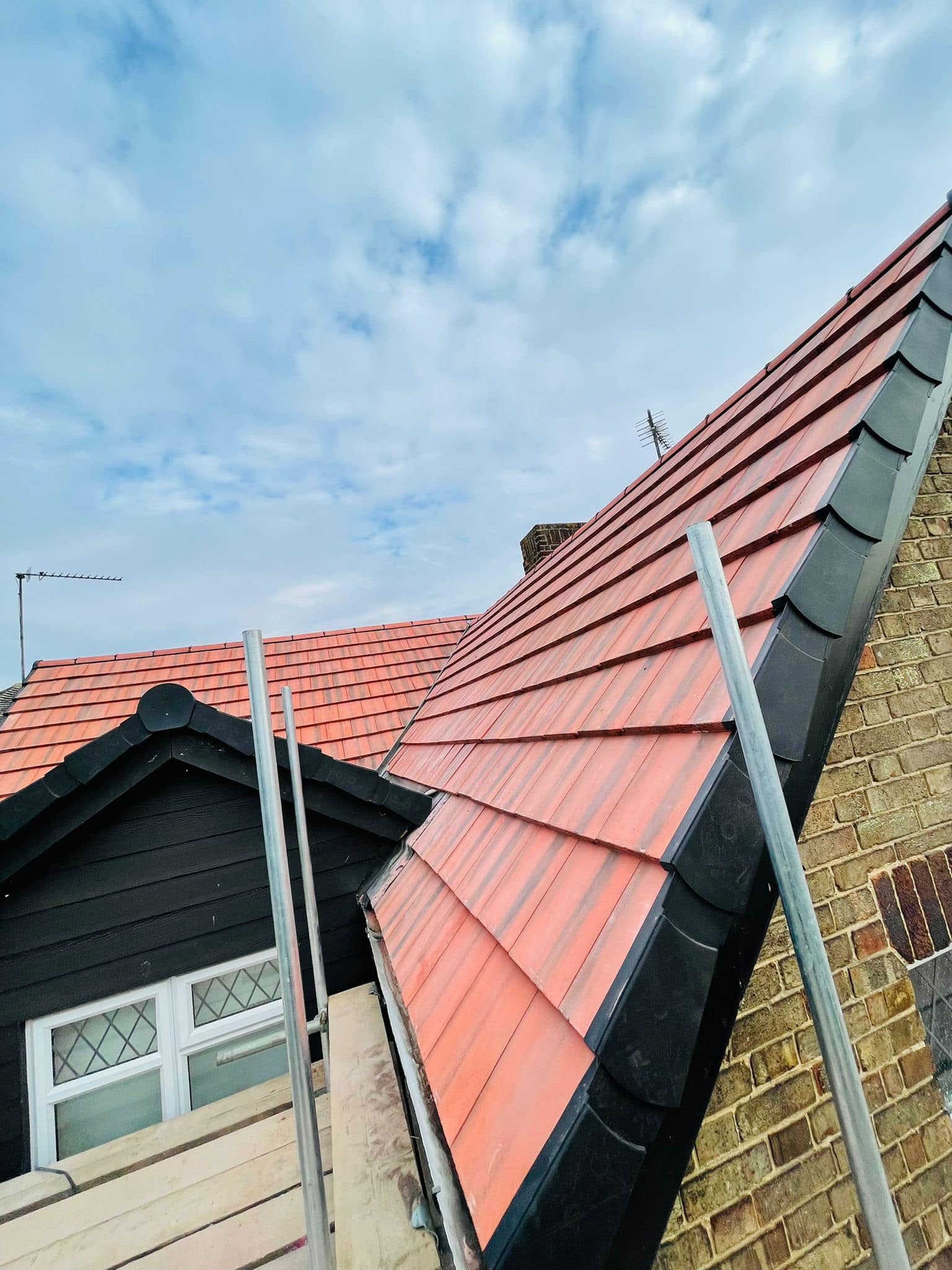 Commercial roof restoration in Canary Wharf