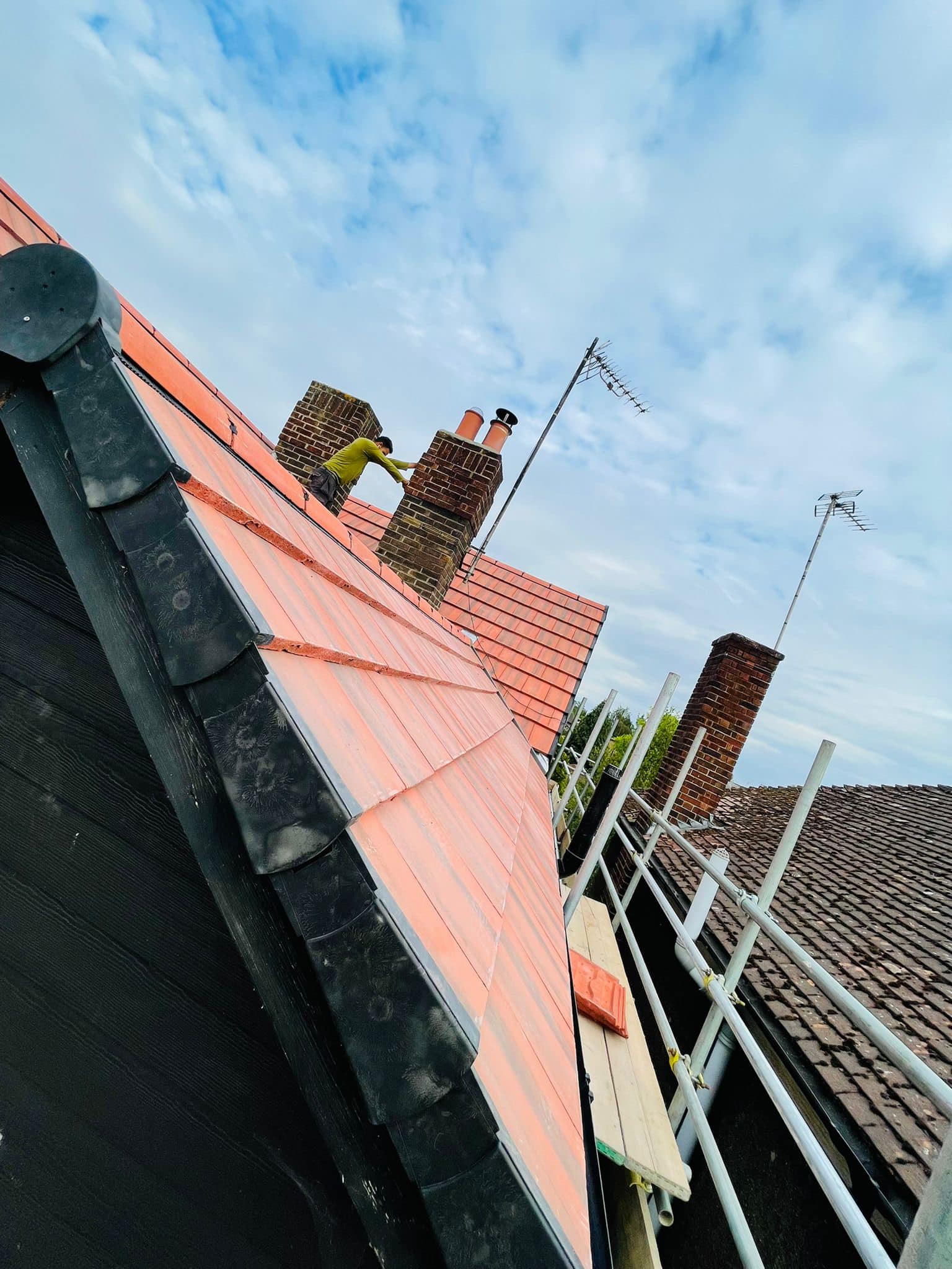 Storm damage repair in Battersea