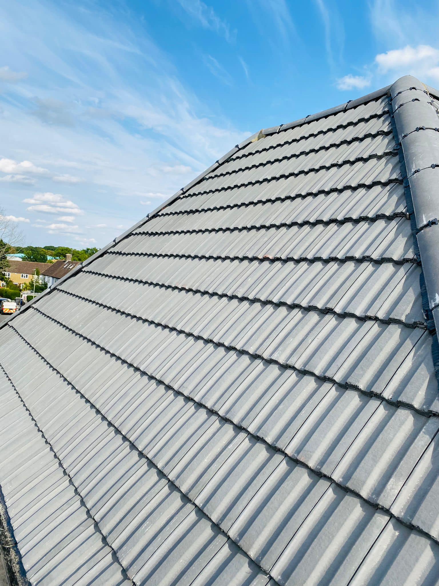Slate roof restoration in Greenwich