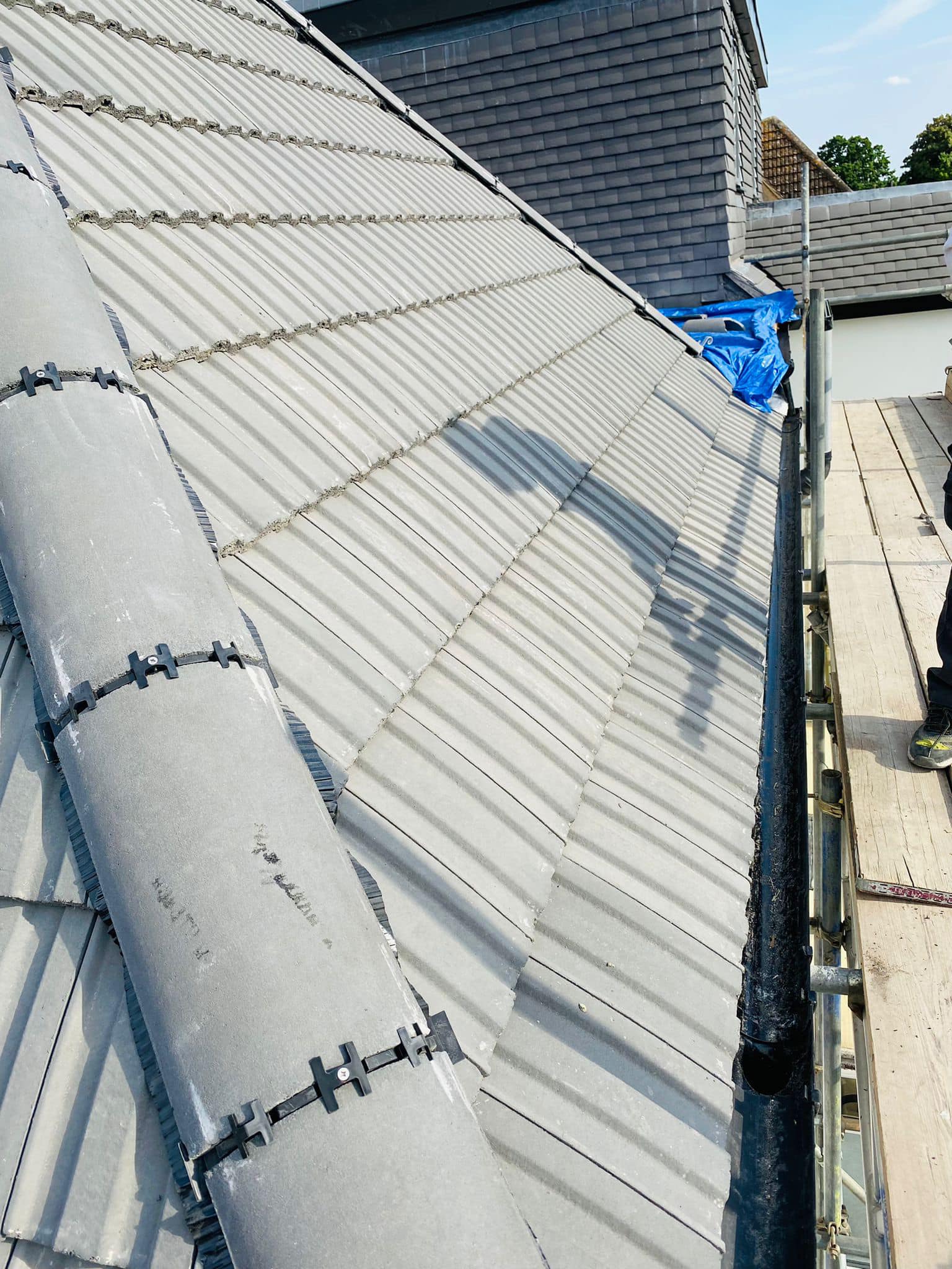 Storm damage repair in Battersea