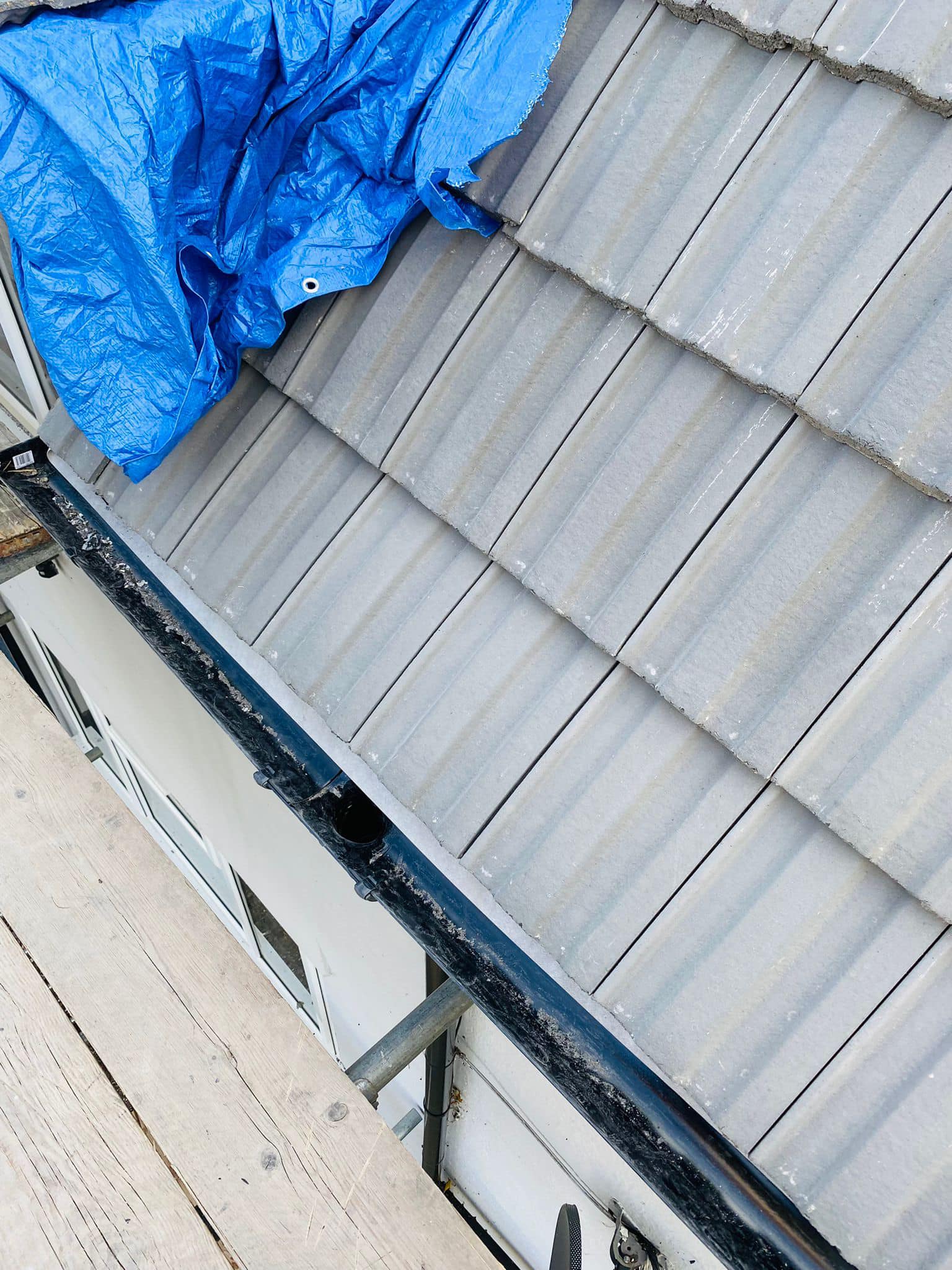 GRP fibreglass roof in Peckham