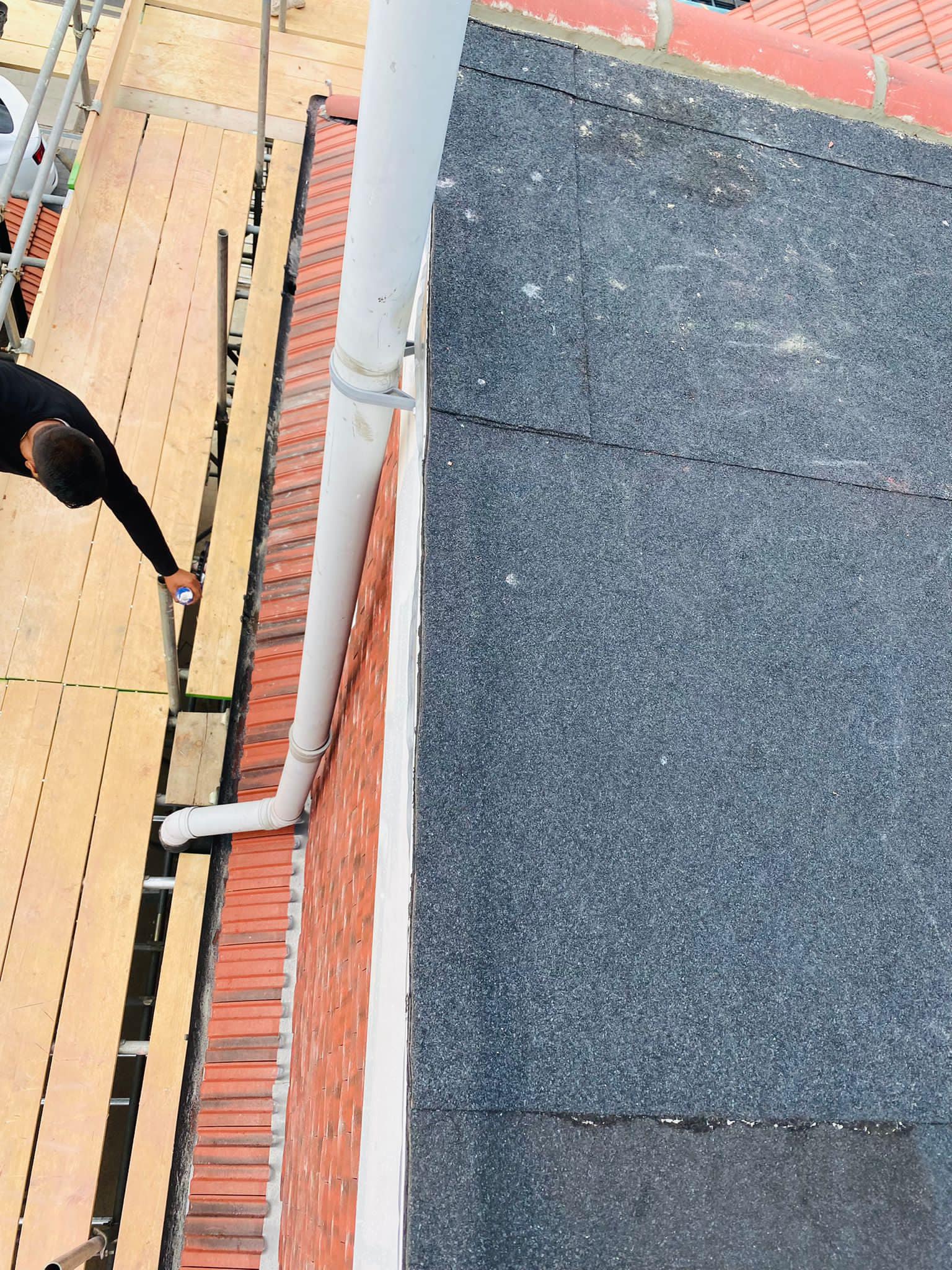 Slate roof restoration in Greenwich