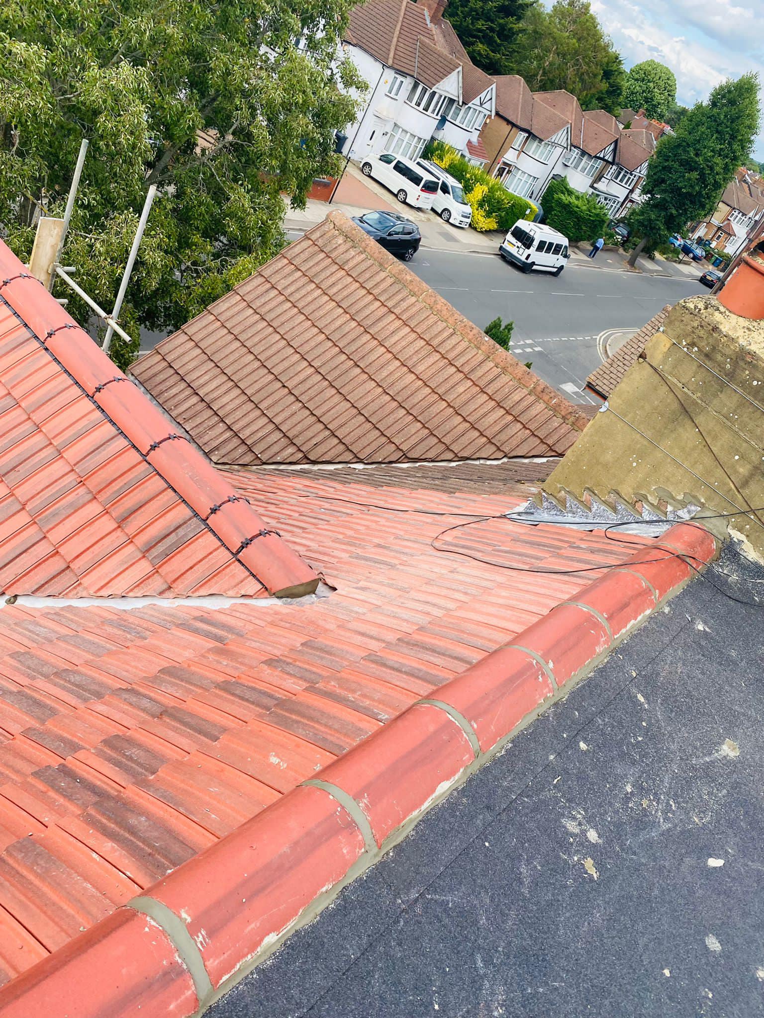 GRP fibreglass roof in Peckham