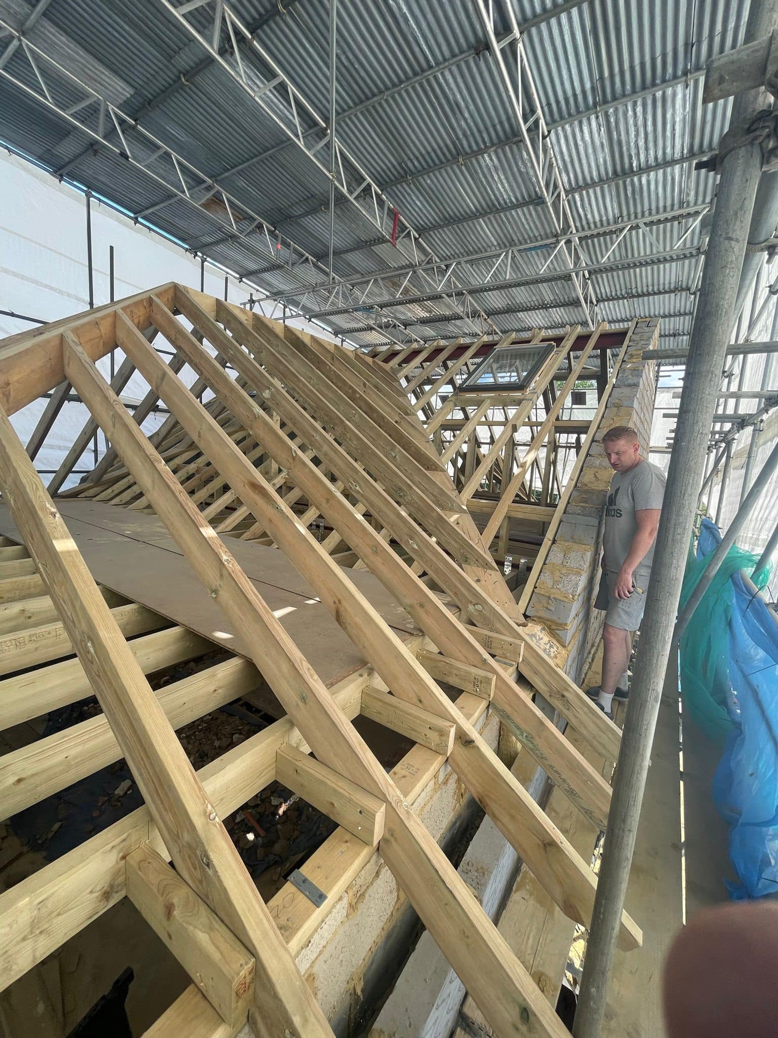 Zinc roofing in Shoreditch