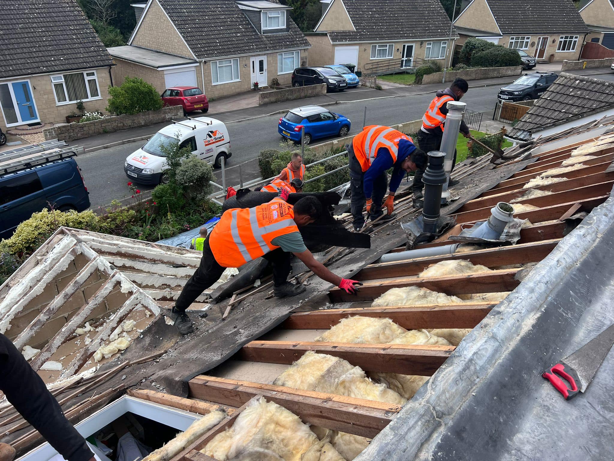 GRP fibreglass roof in Peckham