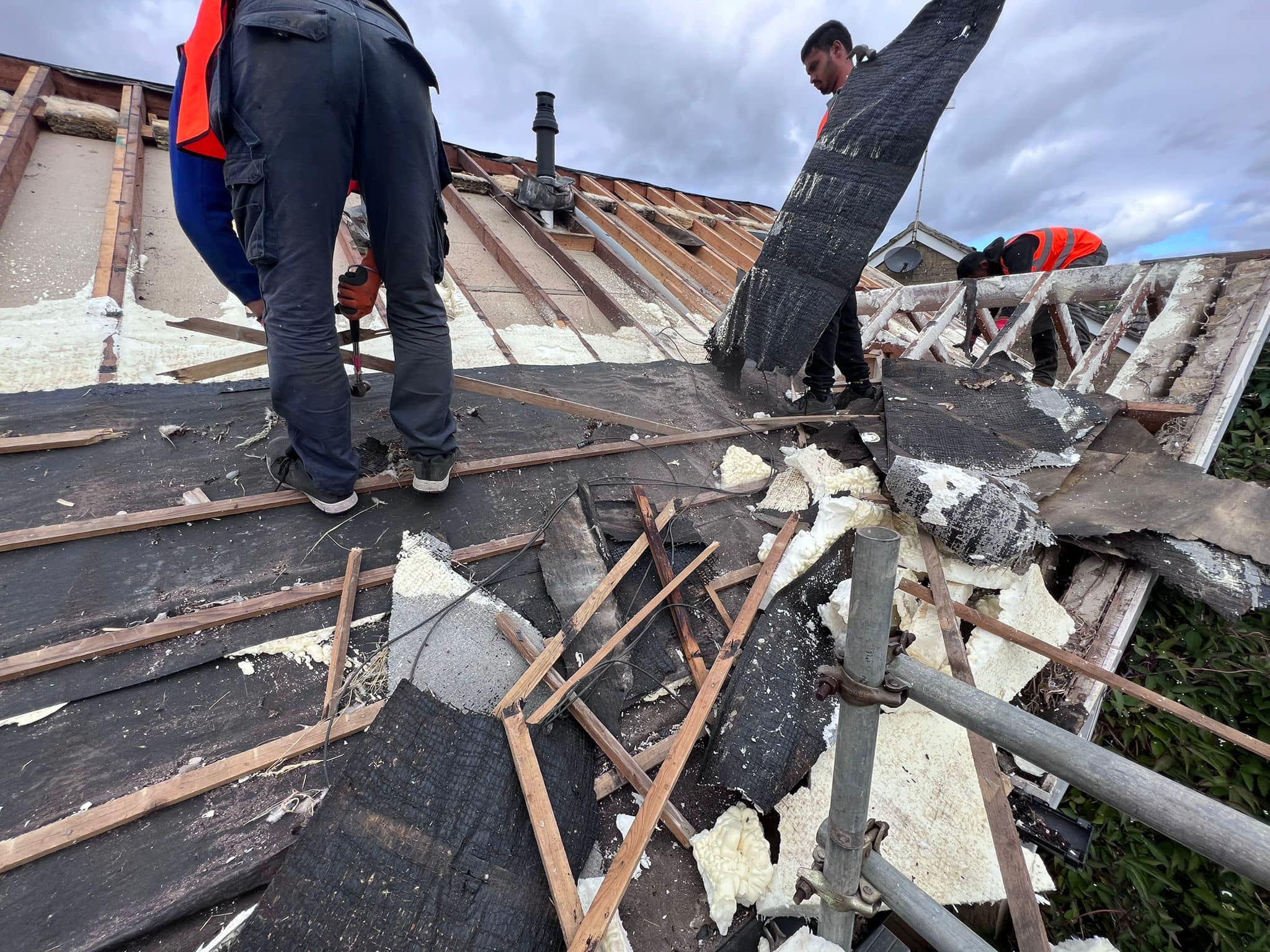 Roof survey in Kensington