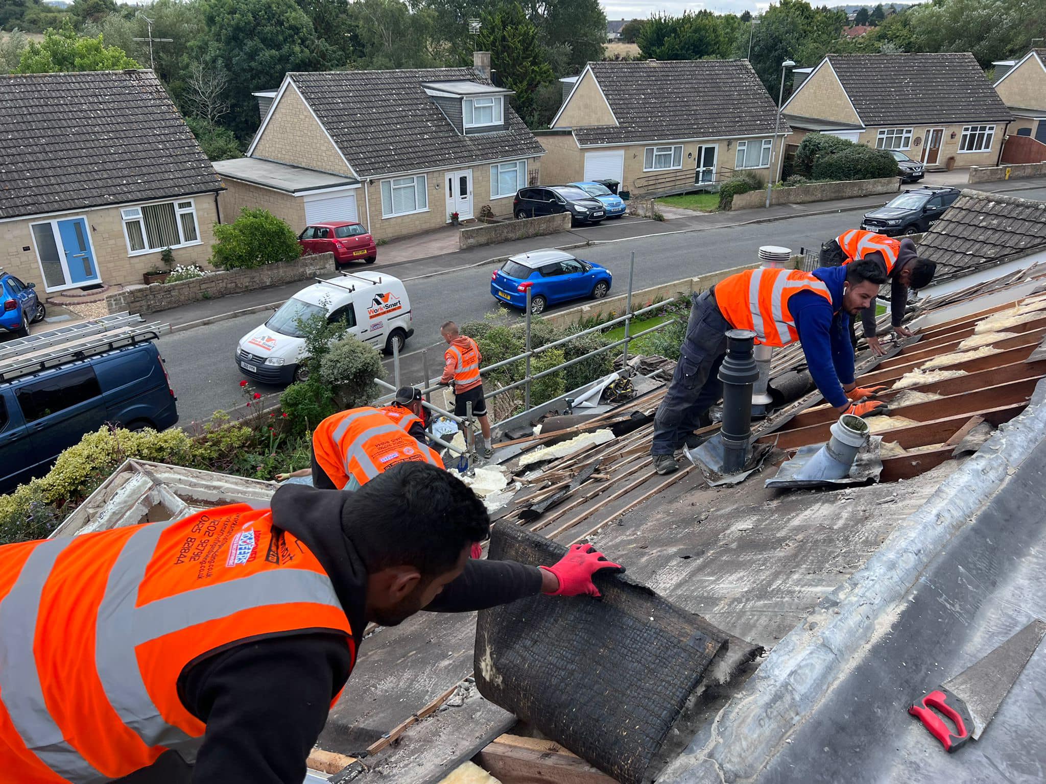 Roof survey in Kensington
