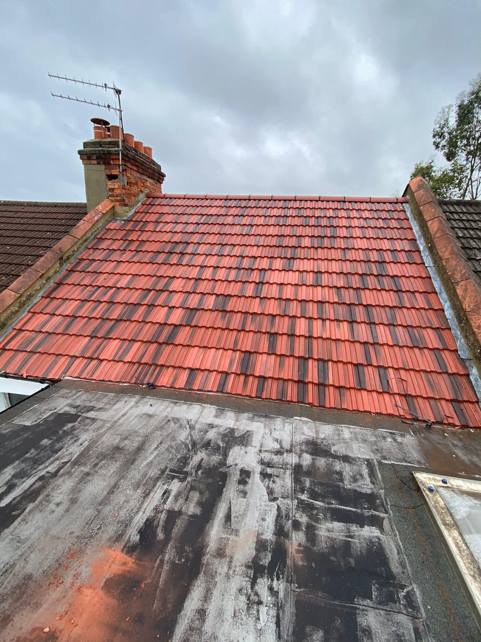 GRP fibreglass roof in Peckham