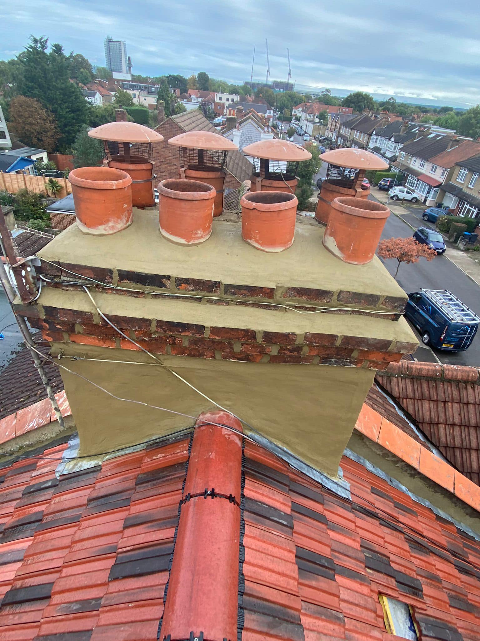 Moss removal in Wimbledon