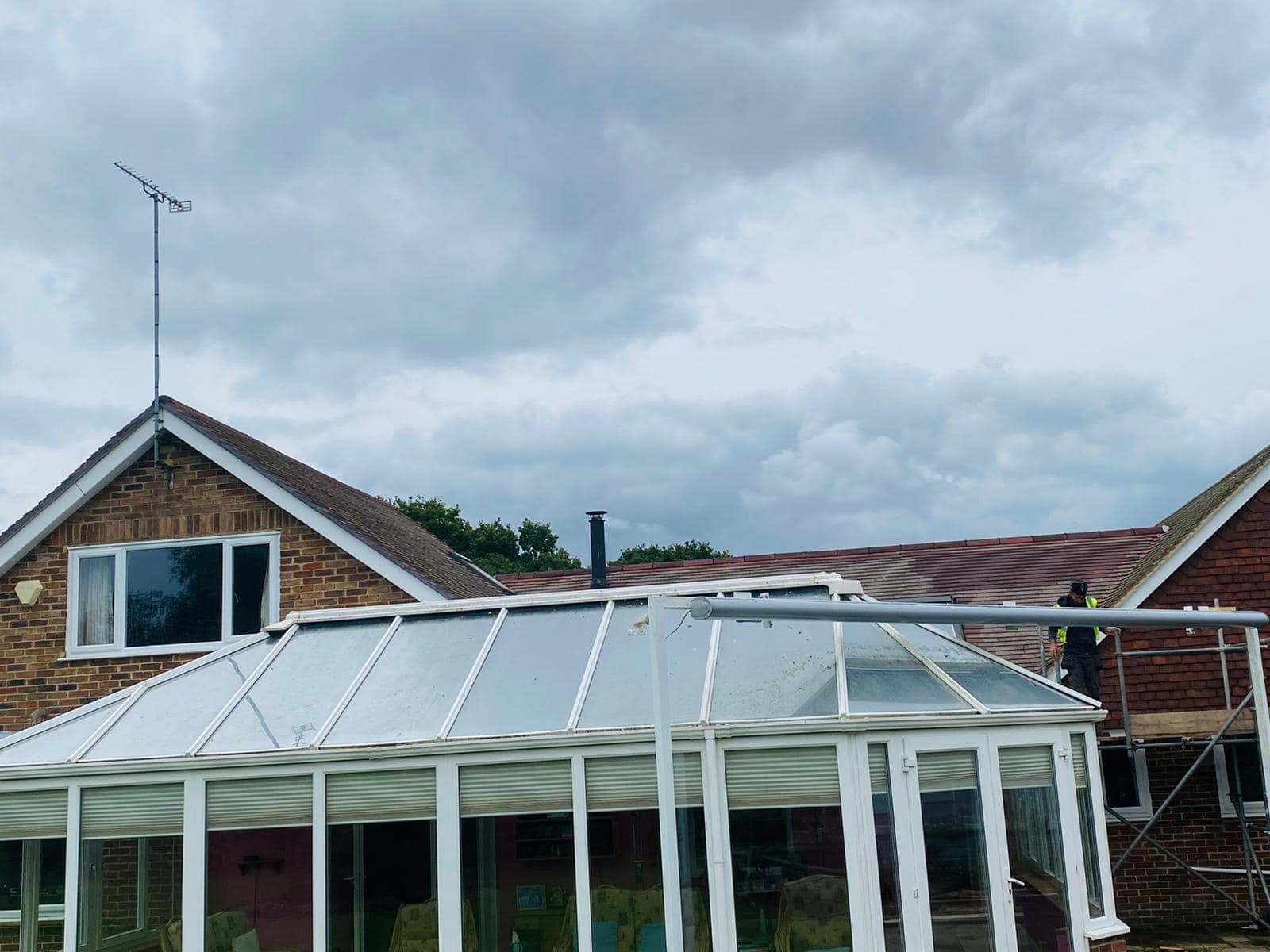 Flat roof replacement in Croydon