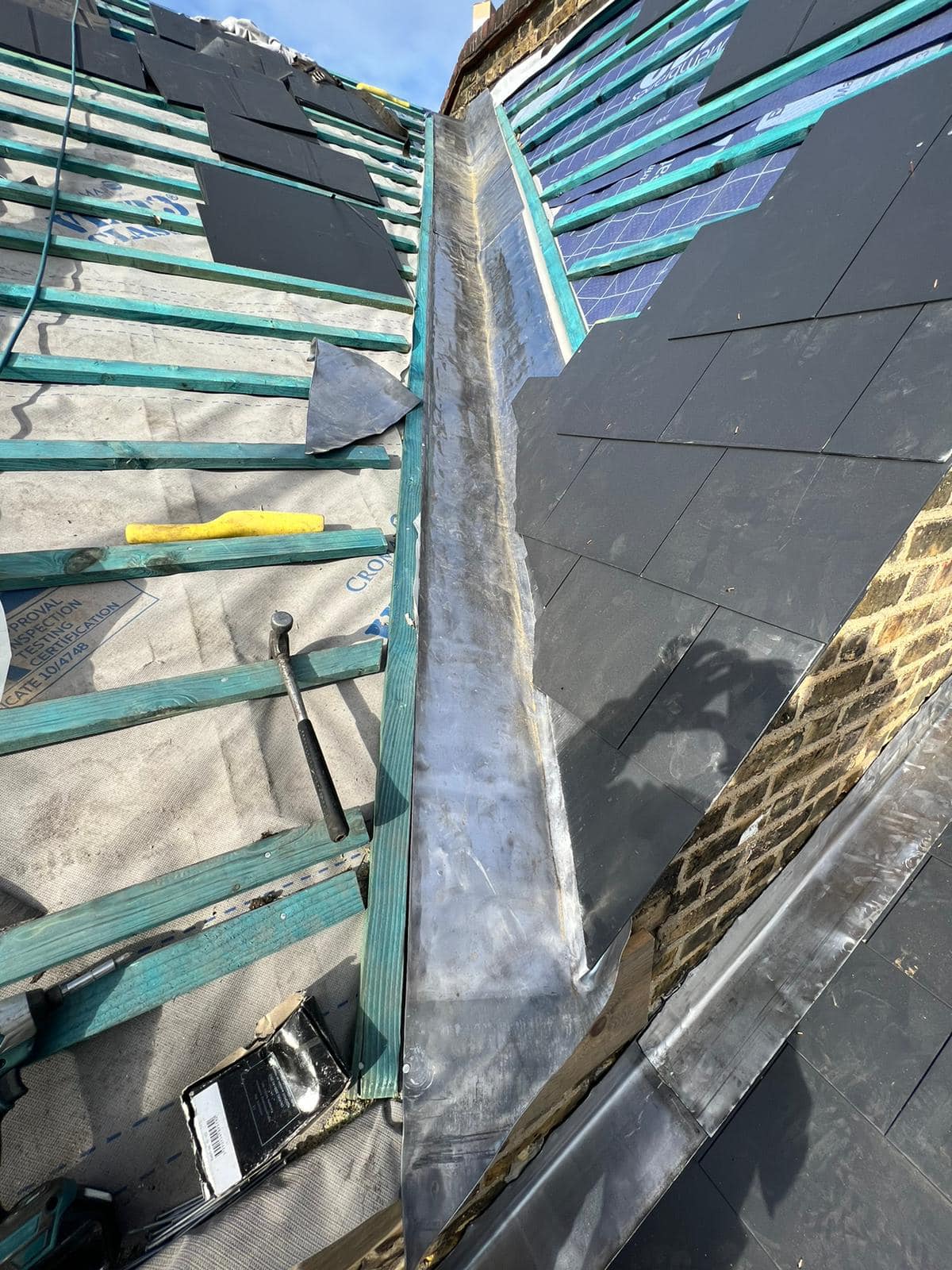Flat roof coating in Brixton