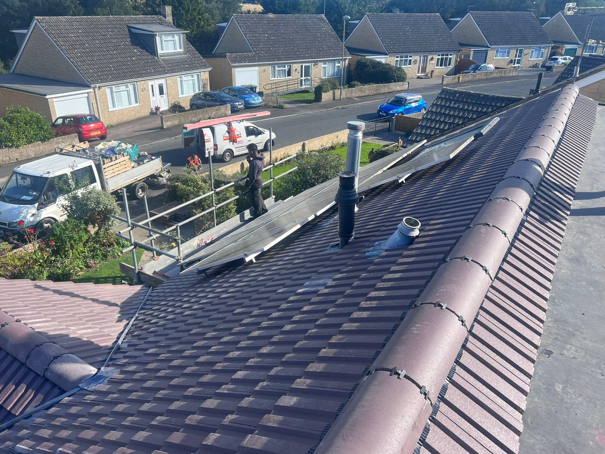 GRP fibreglass roof in Peckham