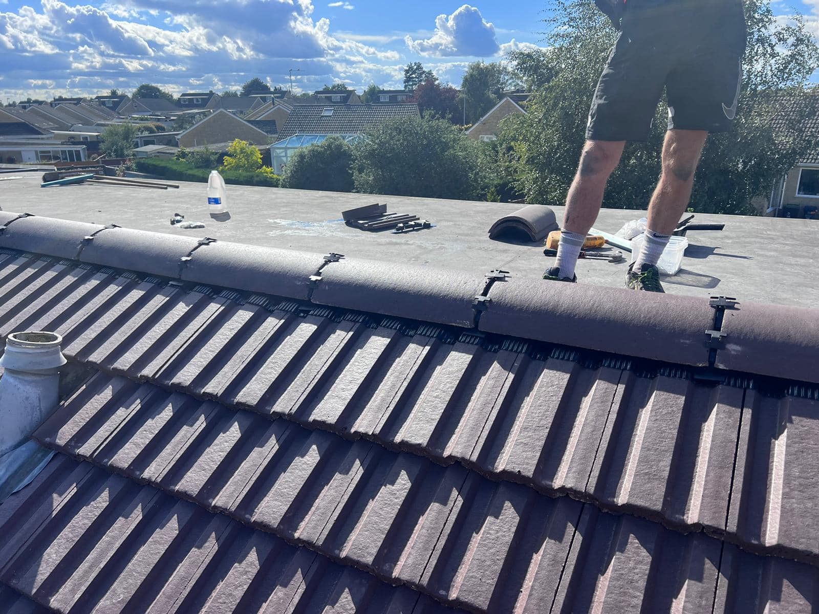 Roof waterproofing in Clapham