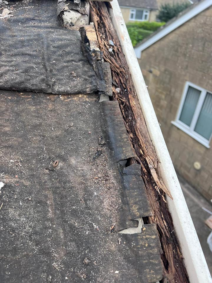 Professional roofers working on a property in London - KS Roof Master