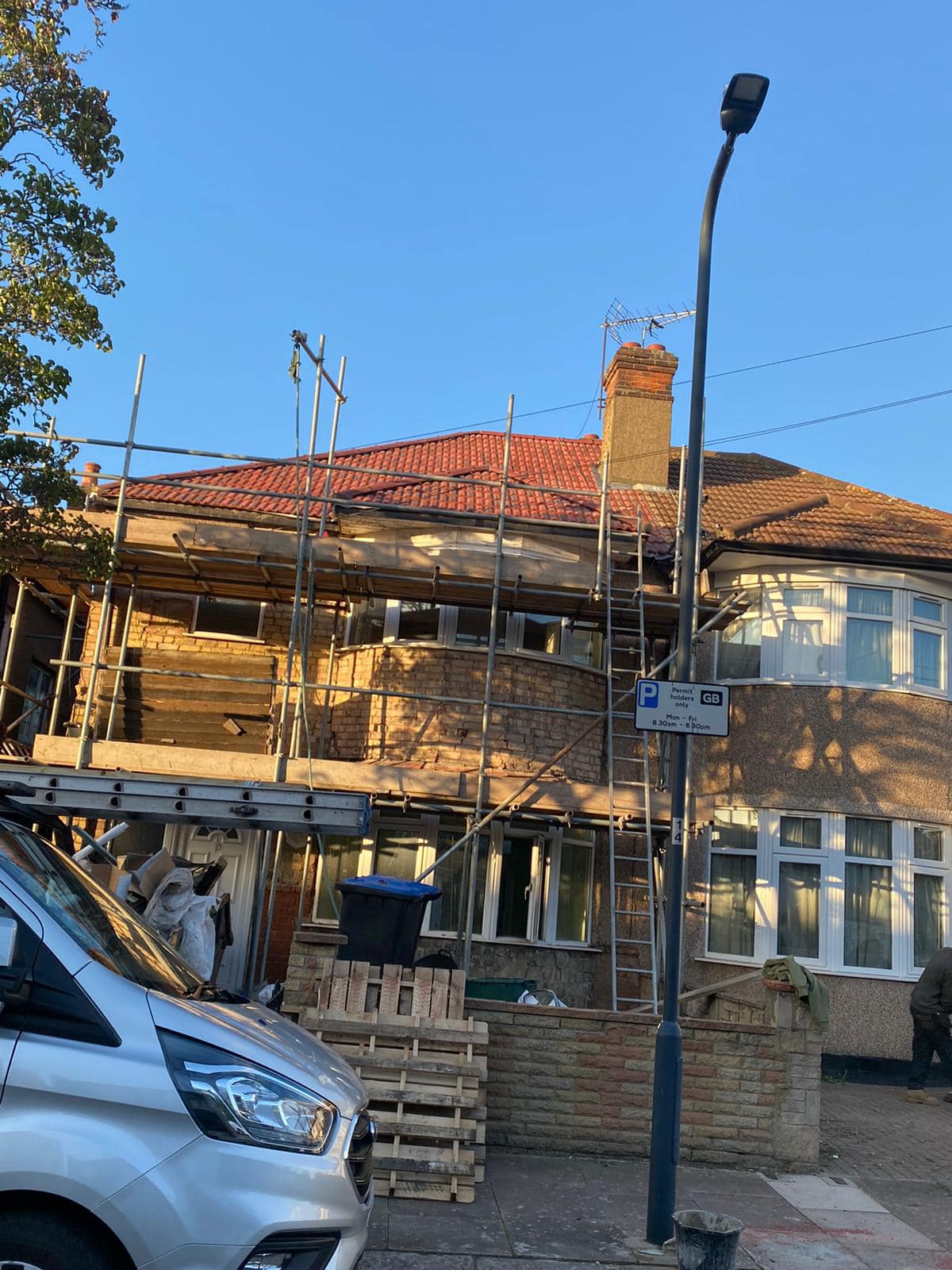 Chimney repointing in Islington