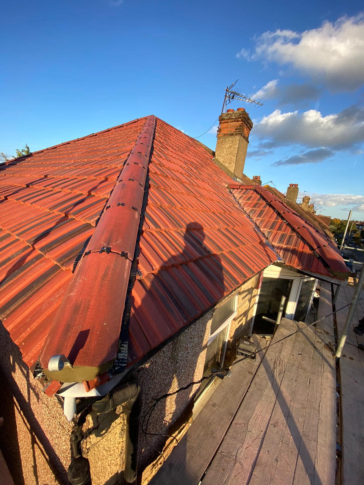 Flat roof replacement in Croydon