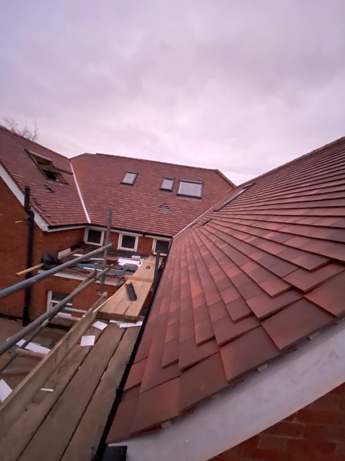 Roof repair completed in Bermondsey, South London