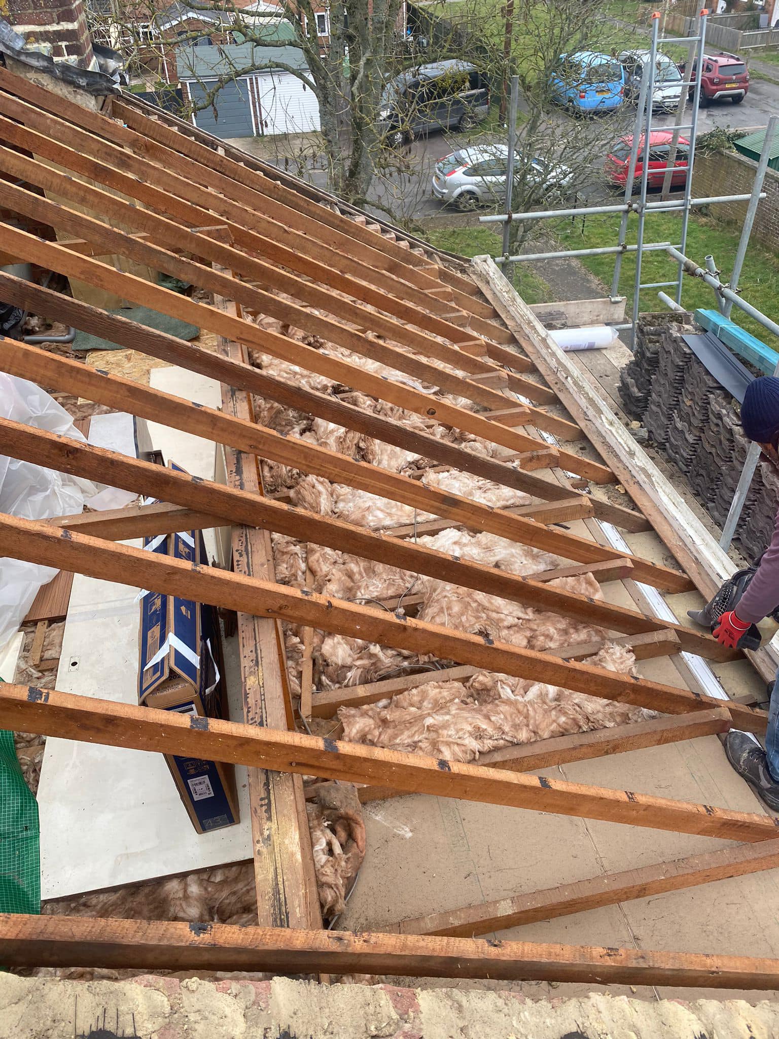 Commercial roof restoration in Canary Wharf