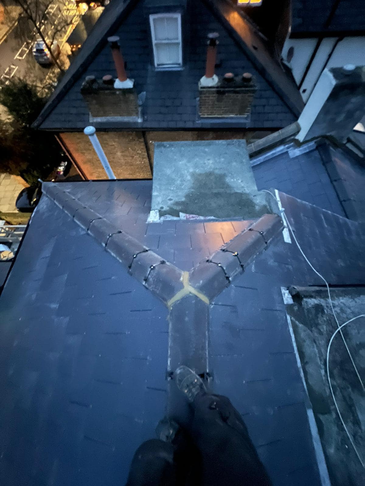 Gutter installation in Chelsea