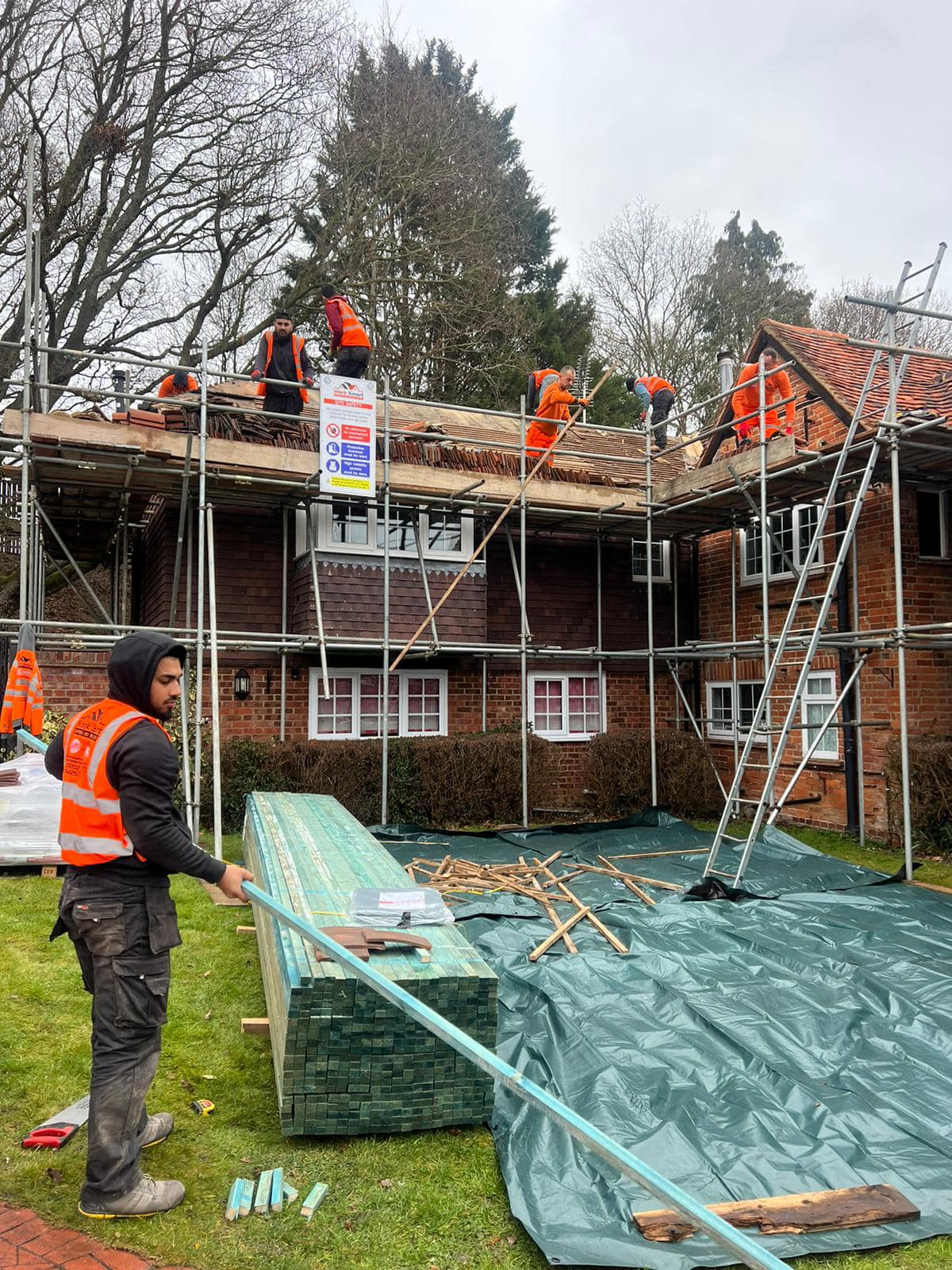Tile replacement in Wembley