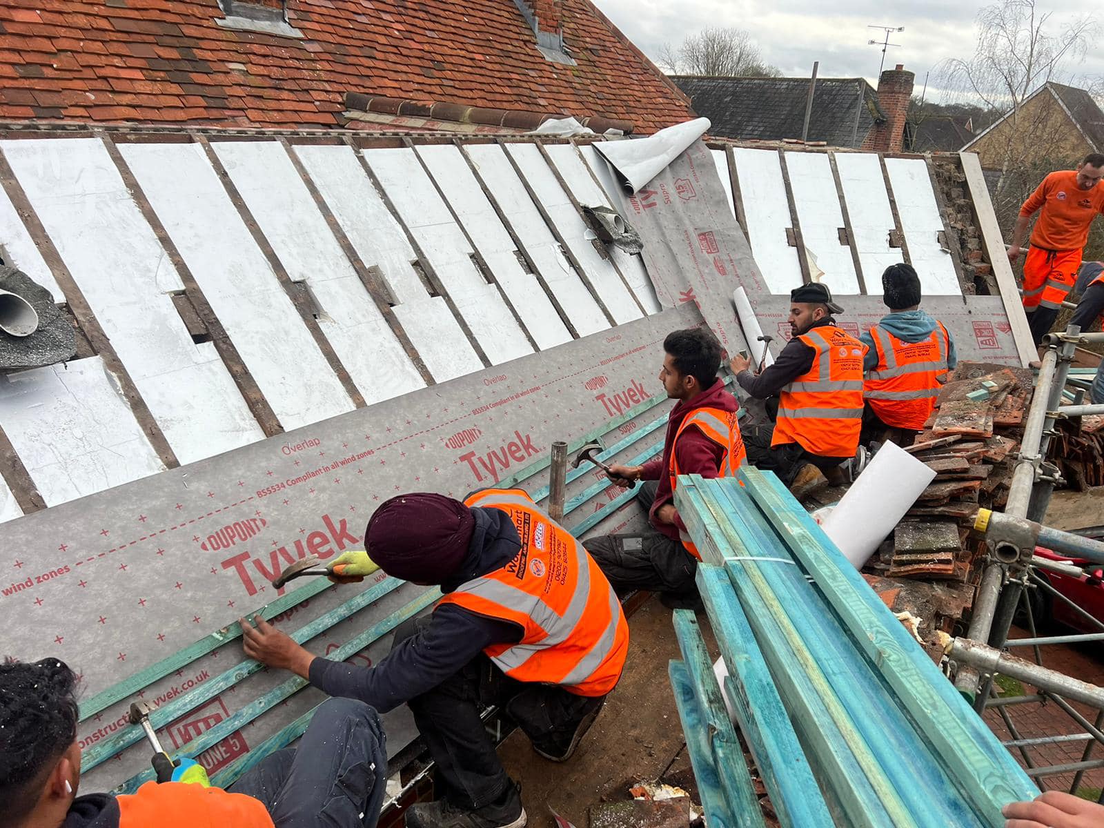 Roof waterproofing in Clapham