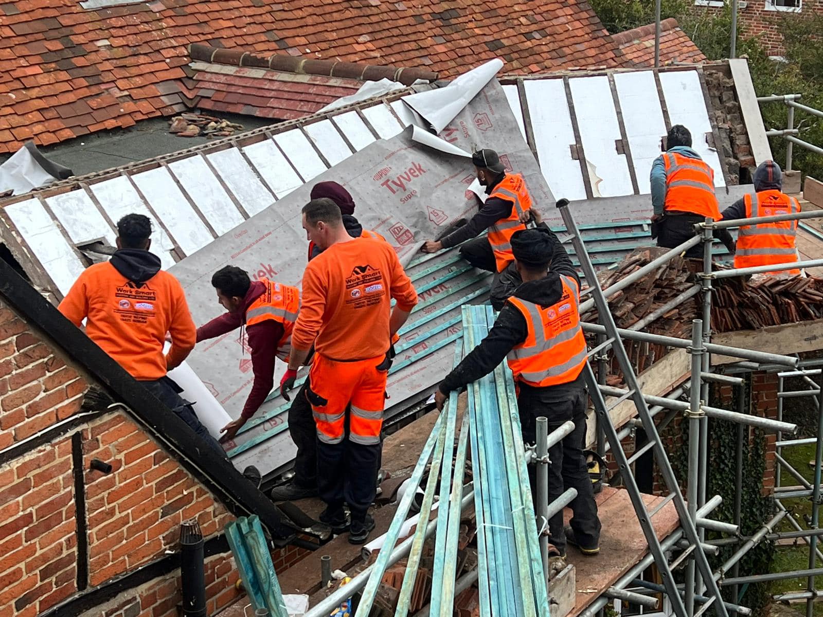 Roof survey in Kensington