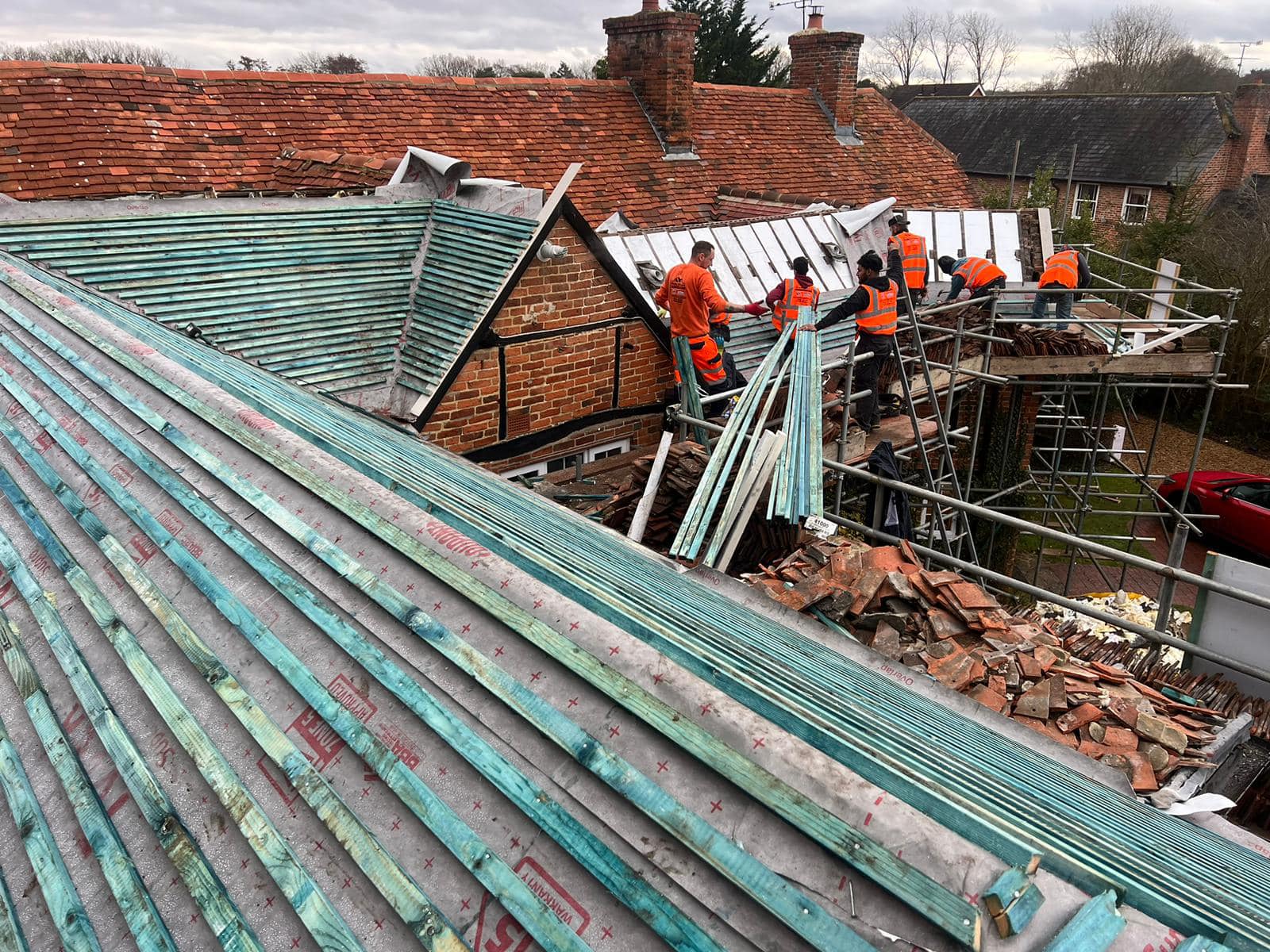 Flat roof replacement in Croydon