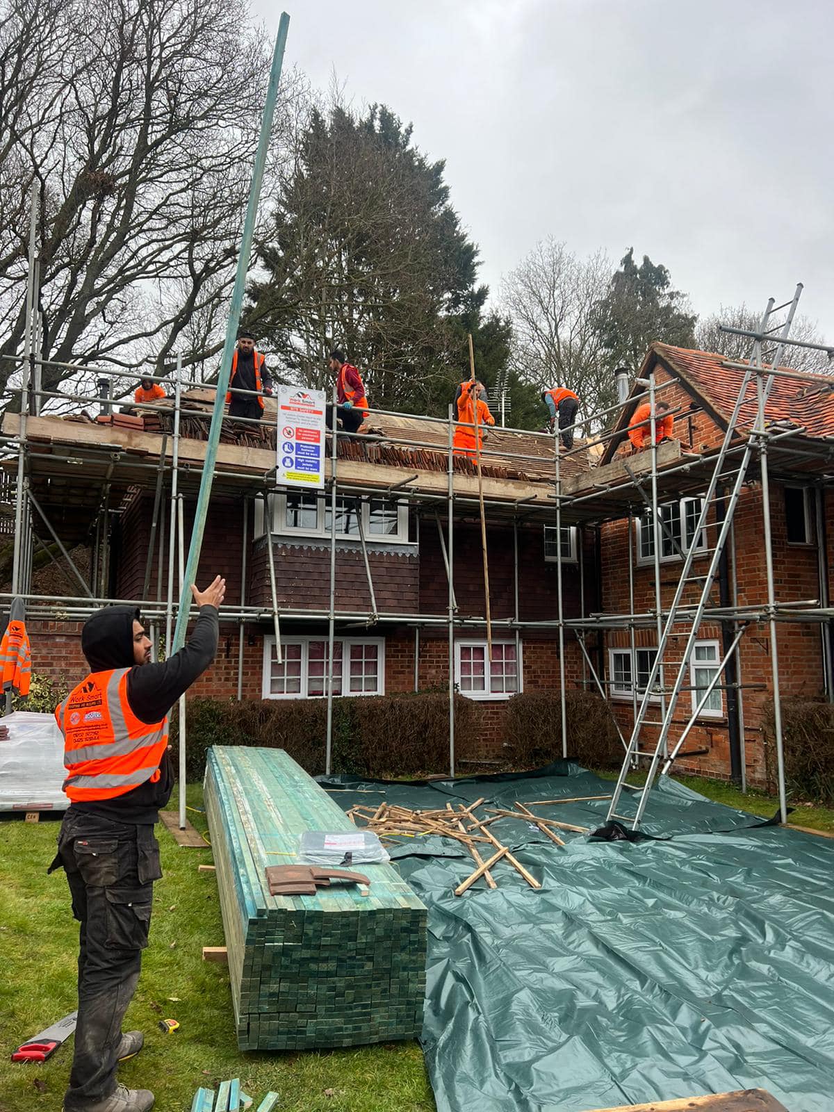 Velux window installation in Hampstead